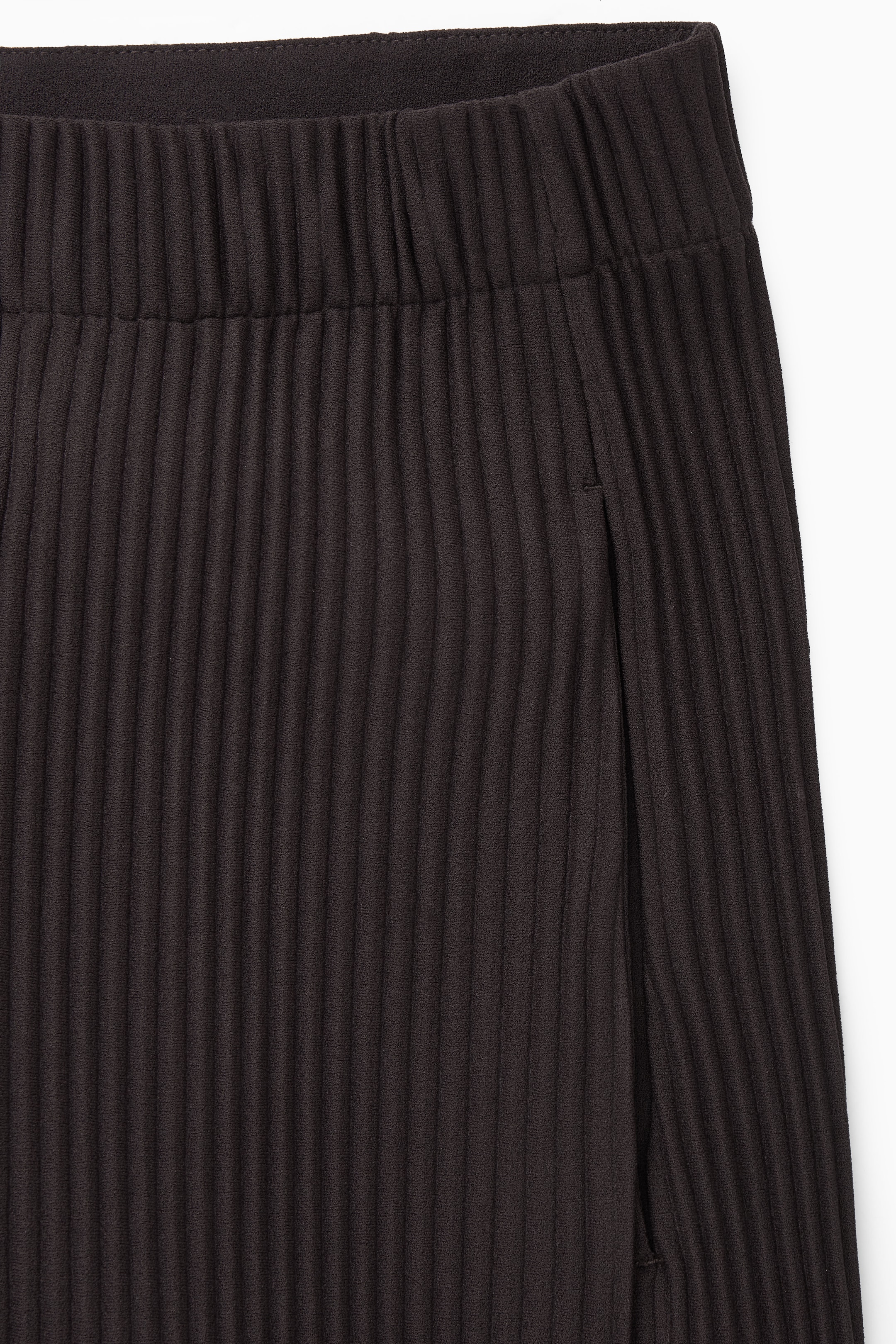 View larger image: PLEATED WIDE-LEG TROUSERS - DARK BROWN - Ladies | H&M GB 2