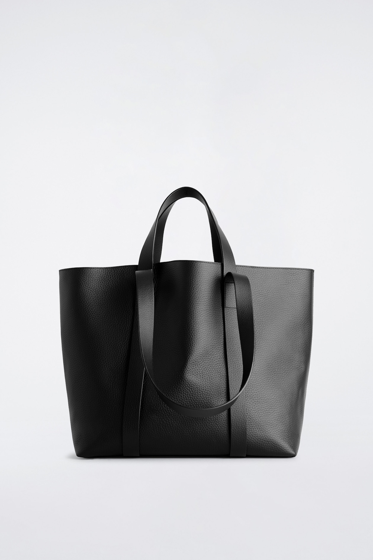 BORSA TOTE TABLEAU IN PELLE