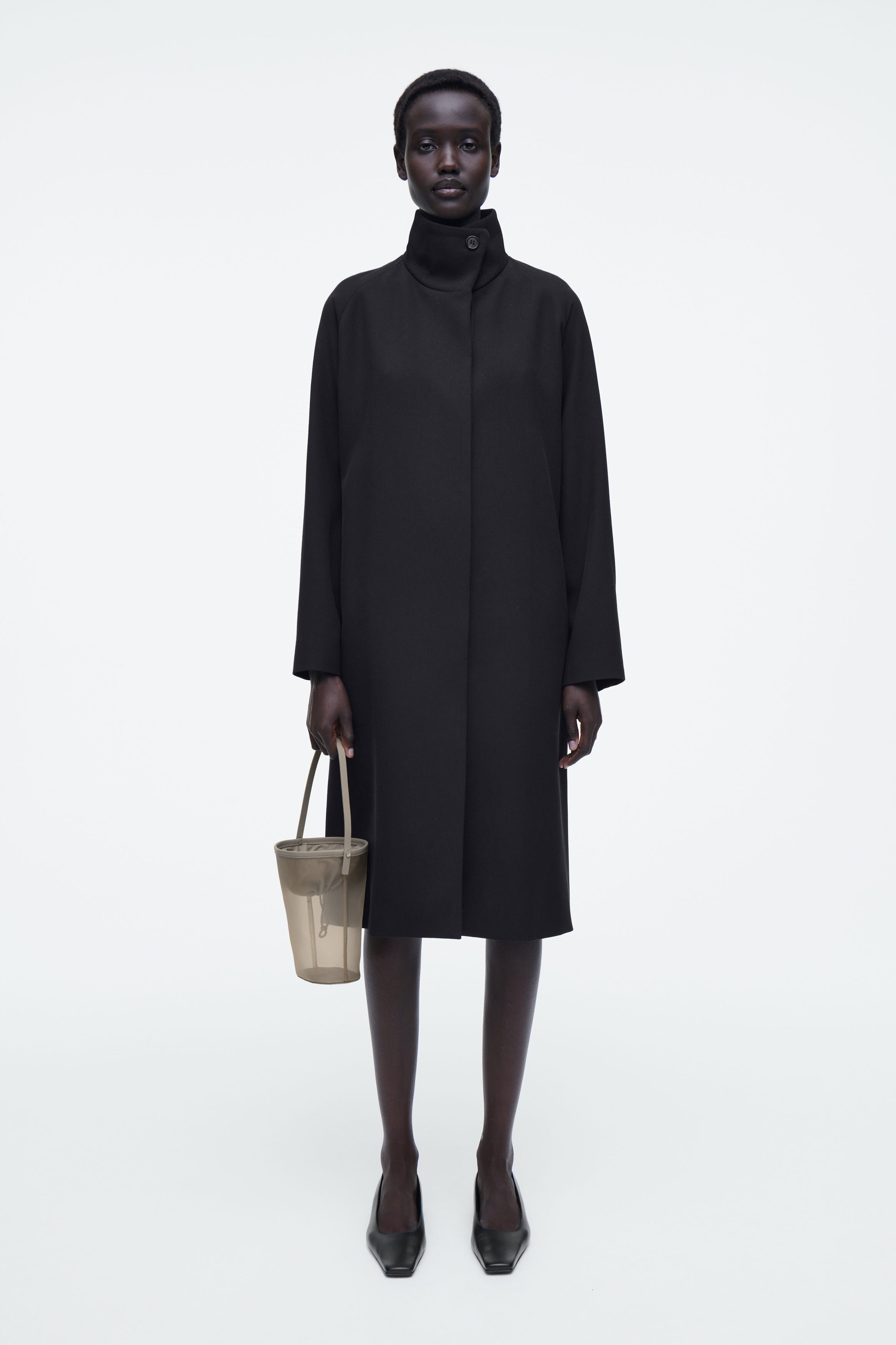 MINI BUCKET BAG - MESH - BEIGE | COS MINI BUCKET BAG - MESH - BEIGE | COS