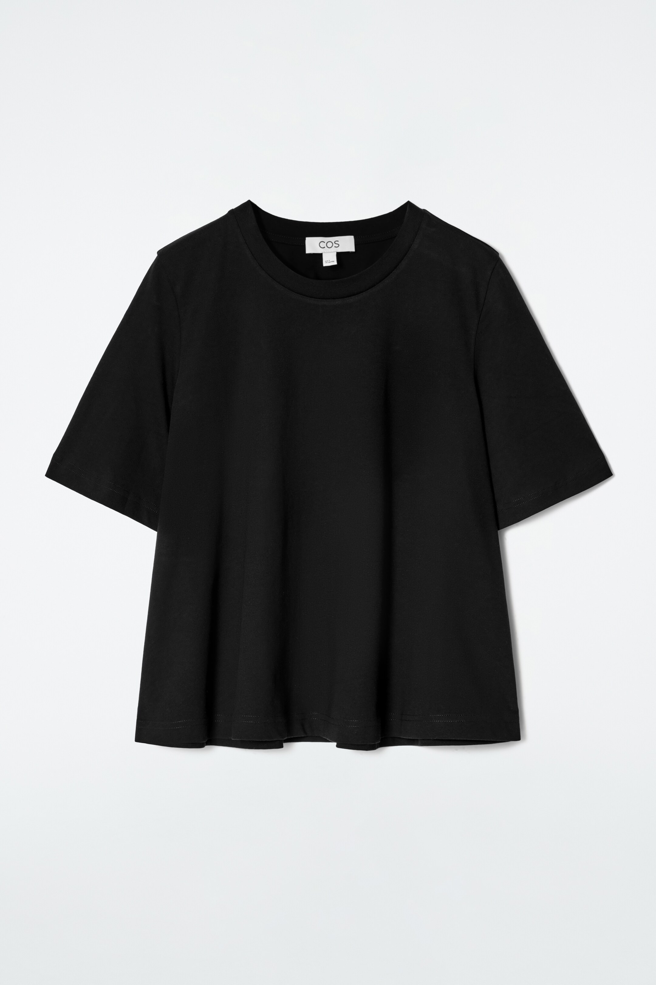 Grösseres Bild ansehen: LOCKERES TRAPEZFÖRMIGES T-SHIRT - SCHWARZ - DAMEN | H&M CH 6