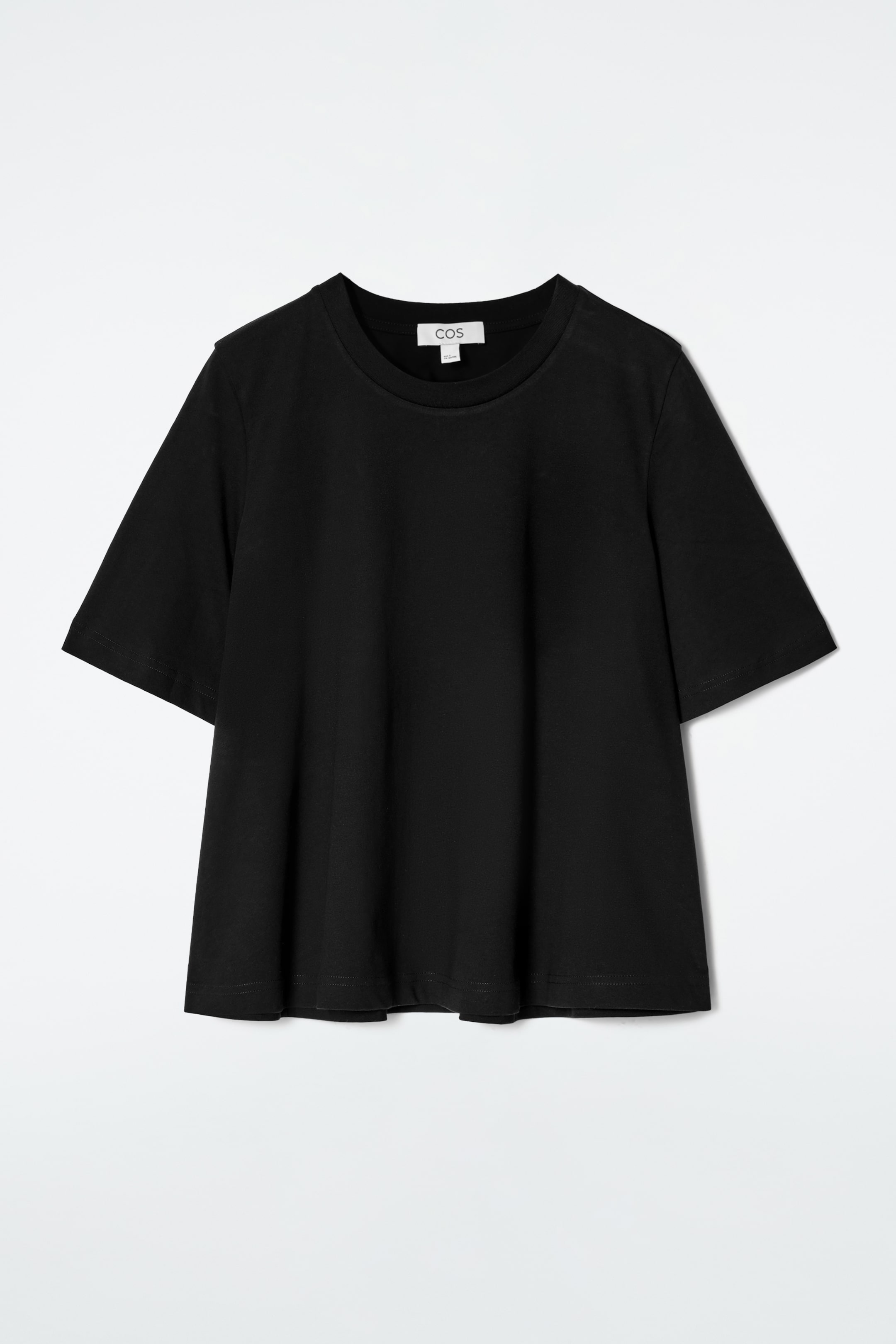 Se større billede: TRAPEZFORMET T-SHIRT – RELAXED - SORT - DAME | H&M DK 6