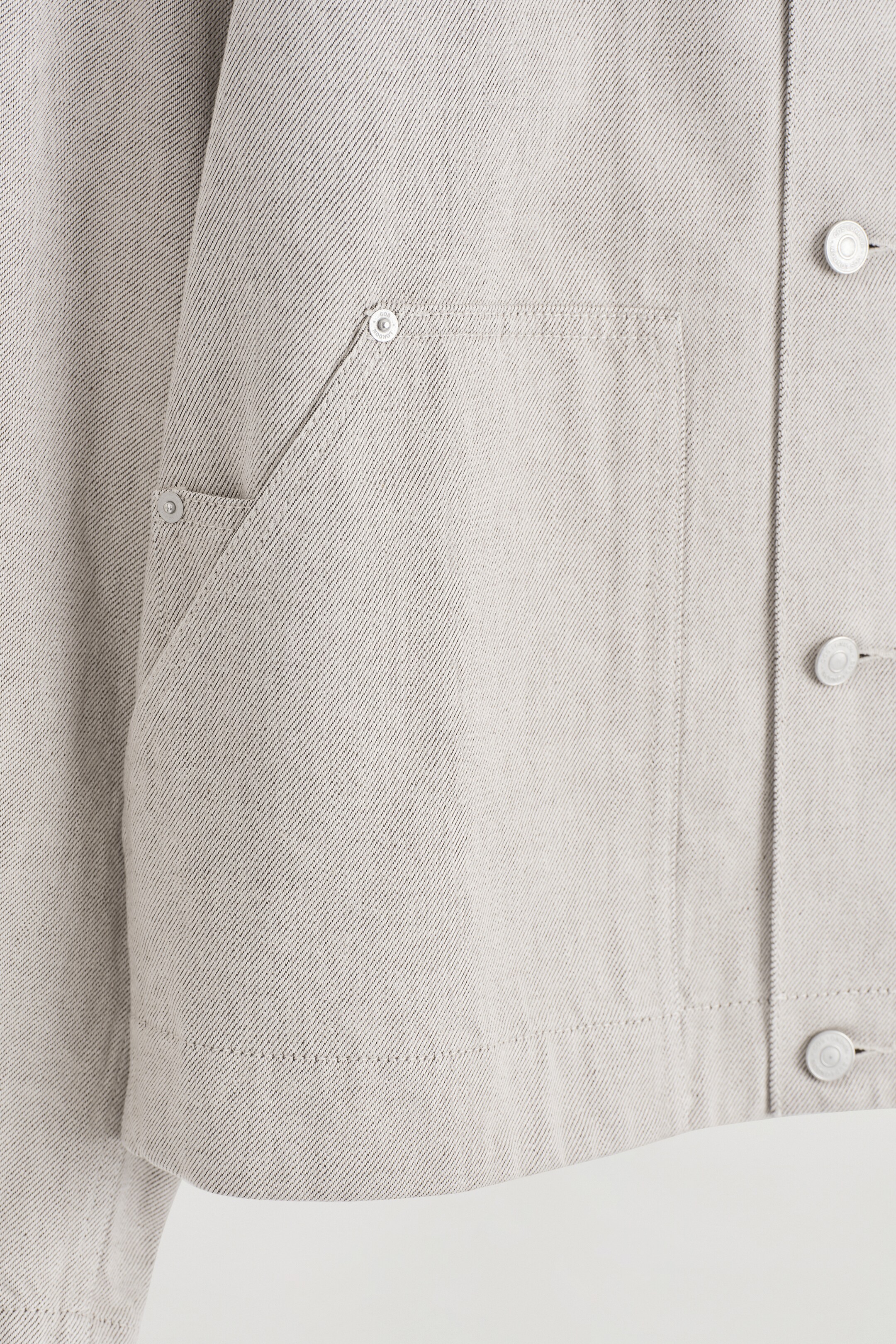 Visualizza immagine più grande: GIACCA IN DENIM LAVATO - BEIGE - UOMO | H&M IT 7