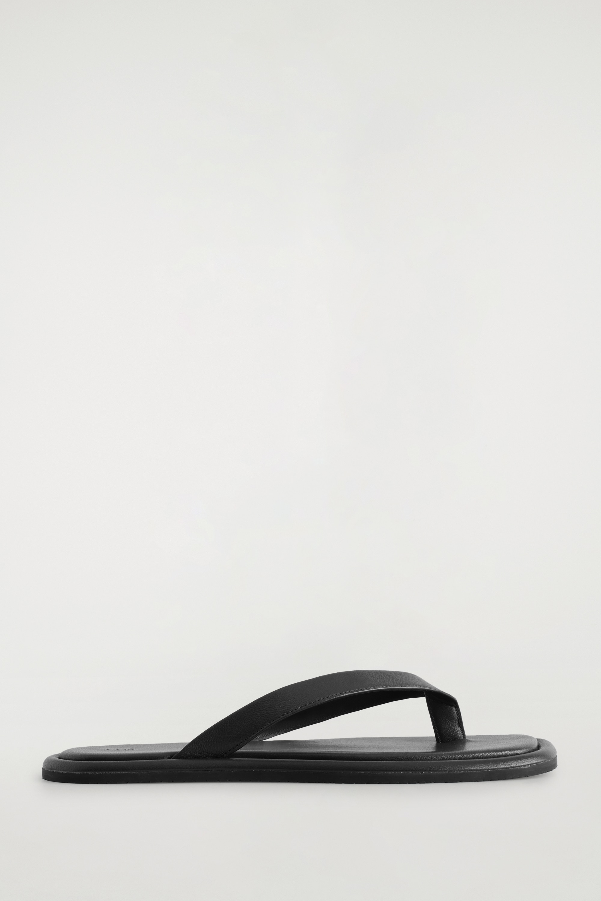 CHANCLAS DE PIEL - NEGRO/BURDEOS/ROJO