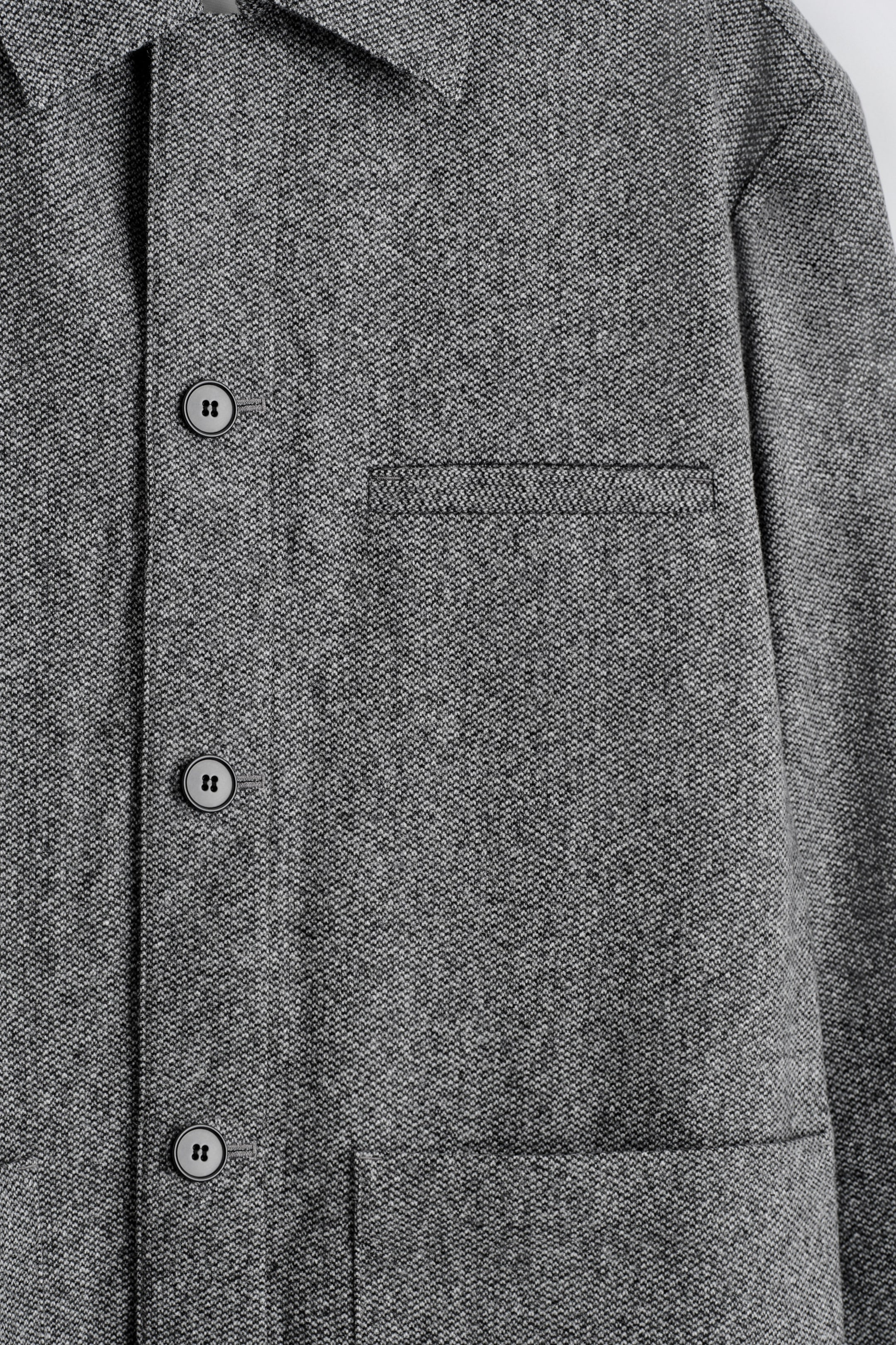 WOOL OVERSHIRT