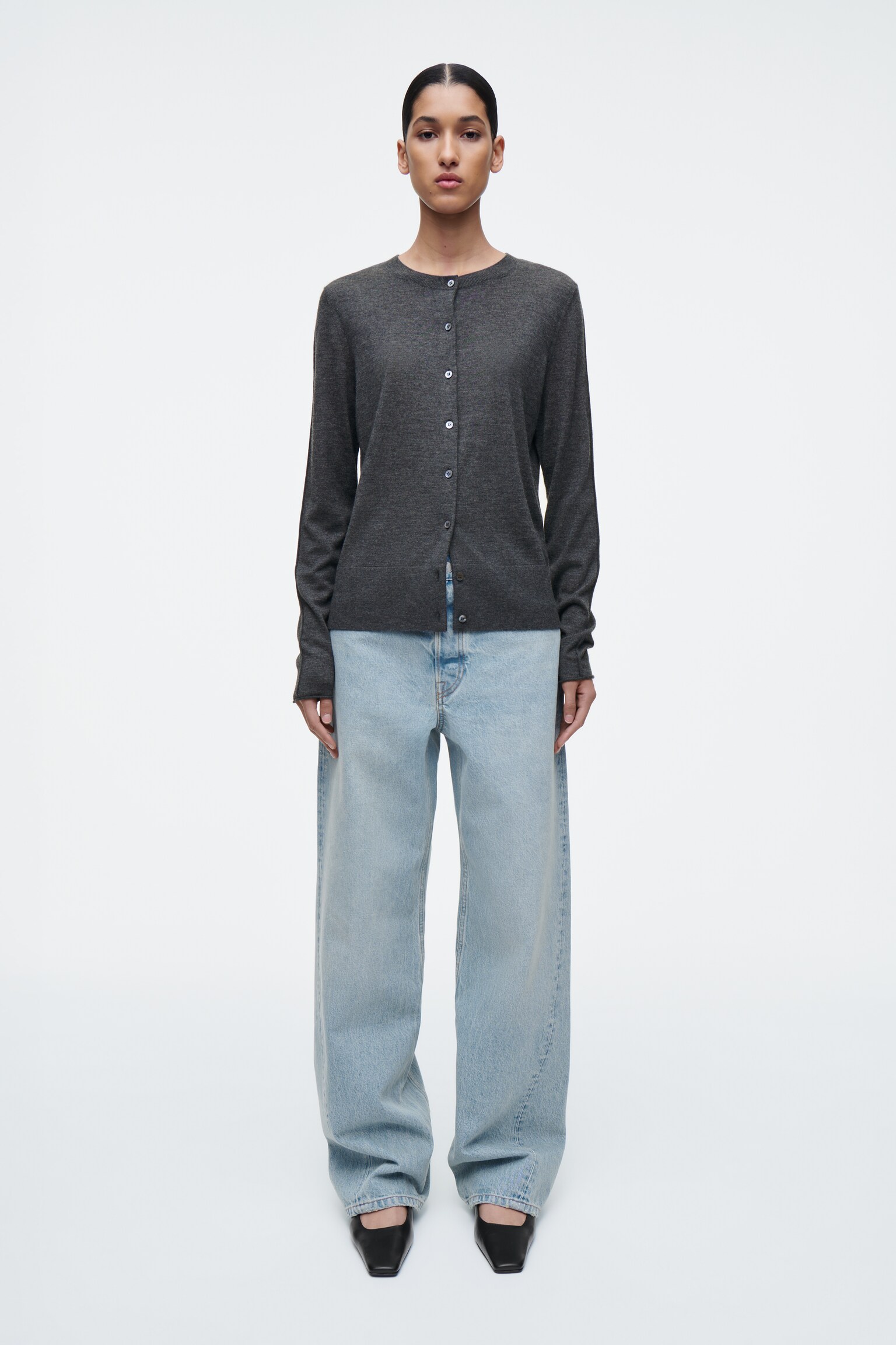 FACADE STRAIGHT-LEG JEANS - LIGHT BLUE/BLUE/BROWN/BLUE/DUSTY DARK BLUE