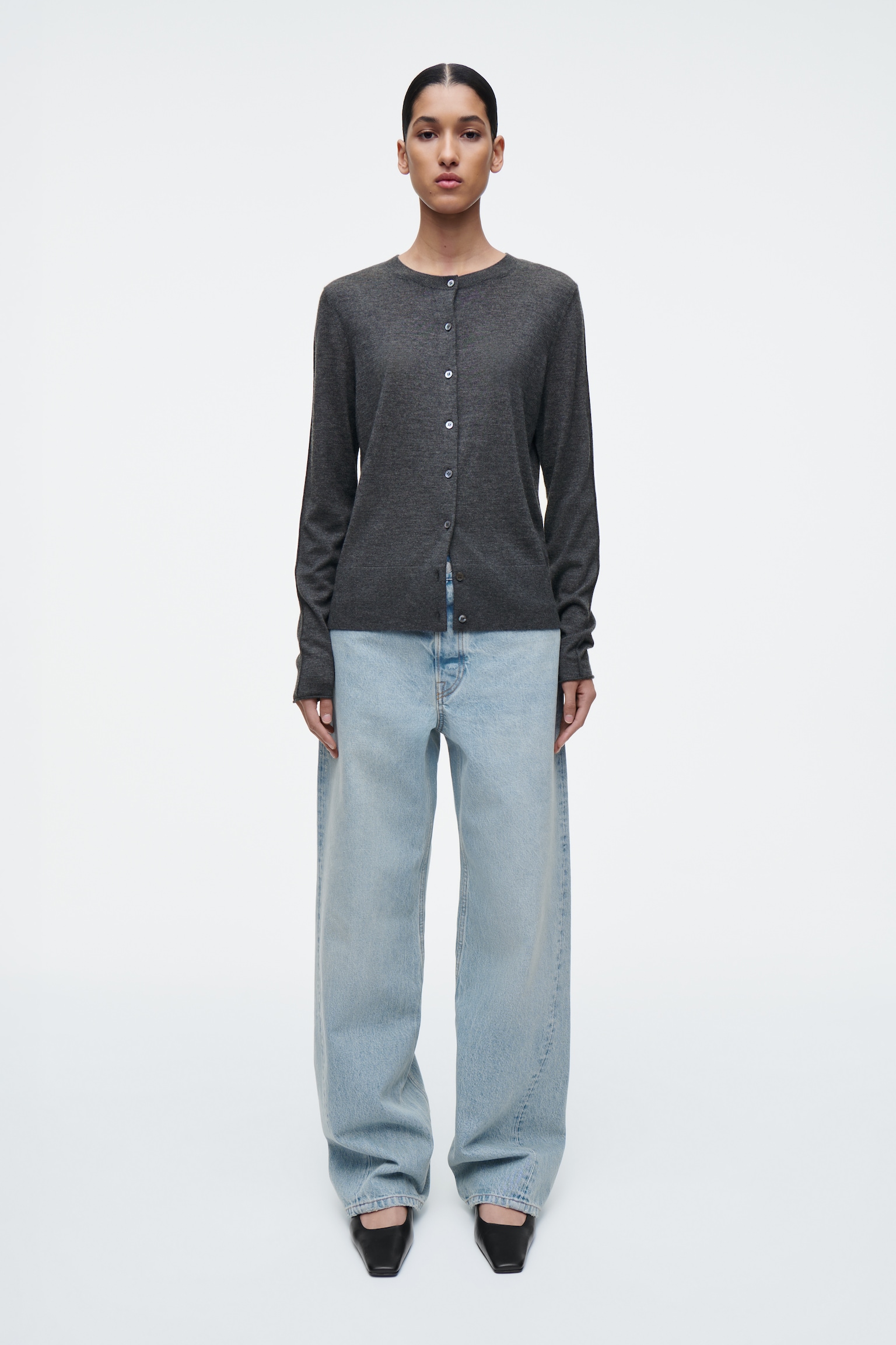 FACADE JEANS MIT GERADEM BEIN - HELLBLAU/BRAUN/HELLBLAU/Blau/GRAU