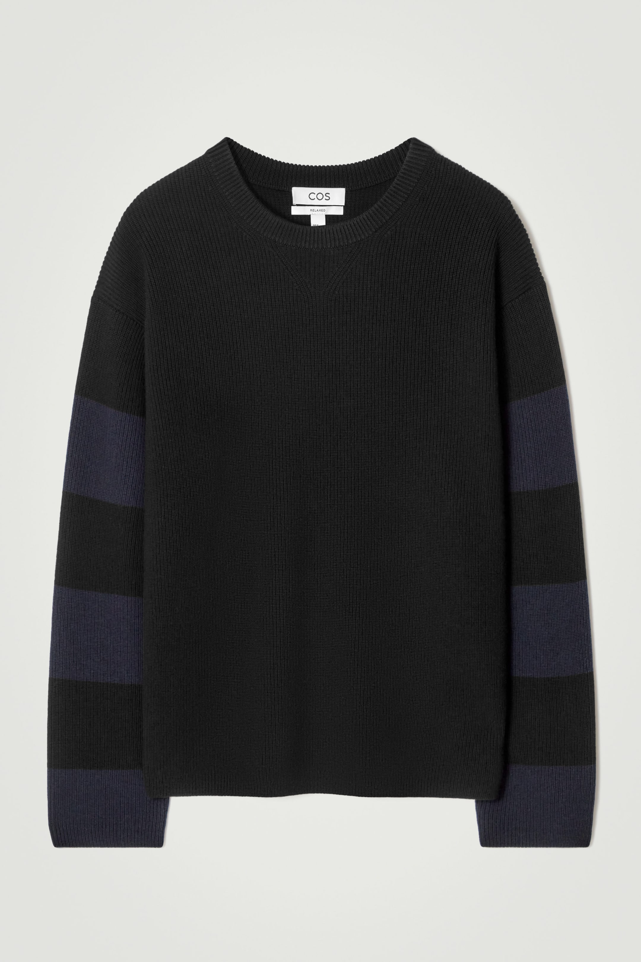 STRIPED MERINO WOOL JUMPER