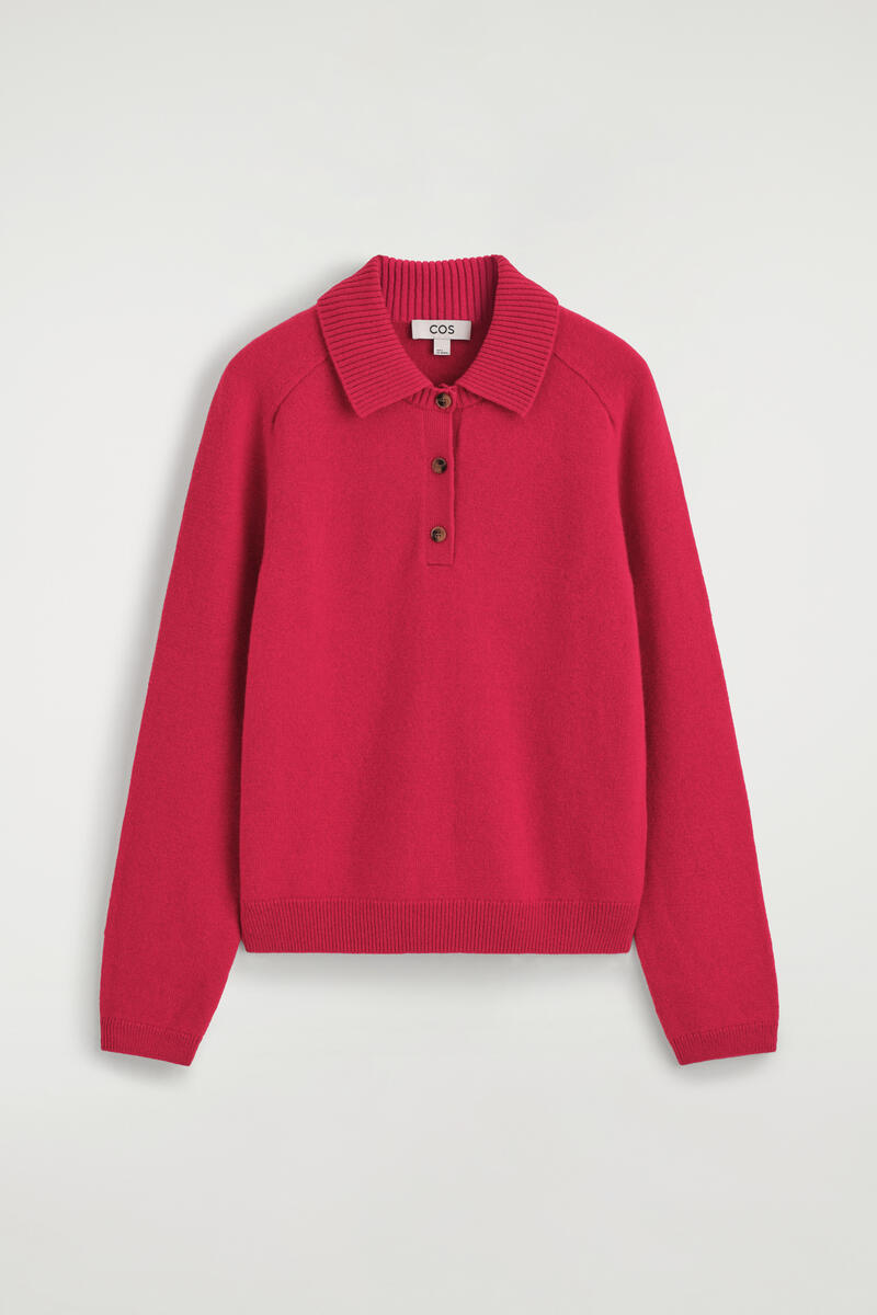 Merino Wool Polo Shirt