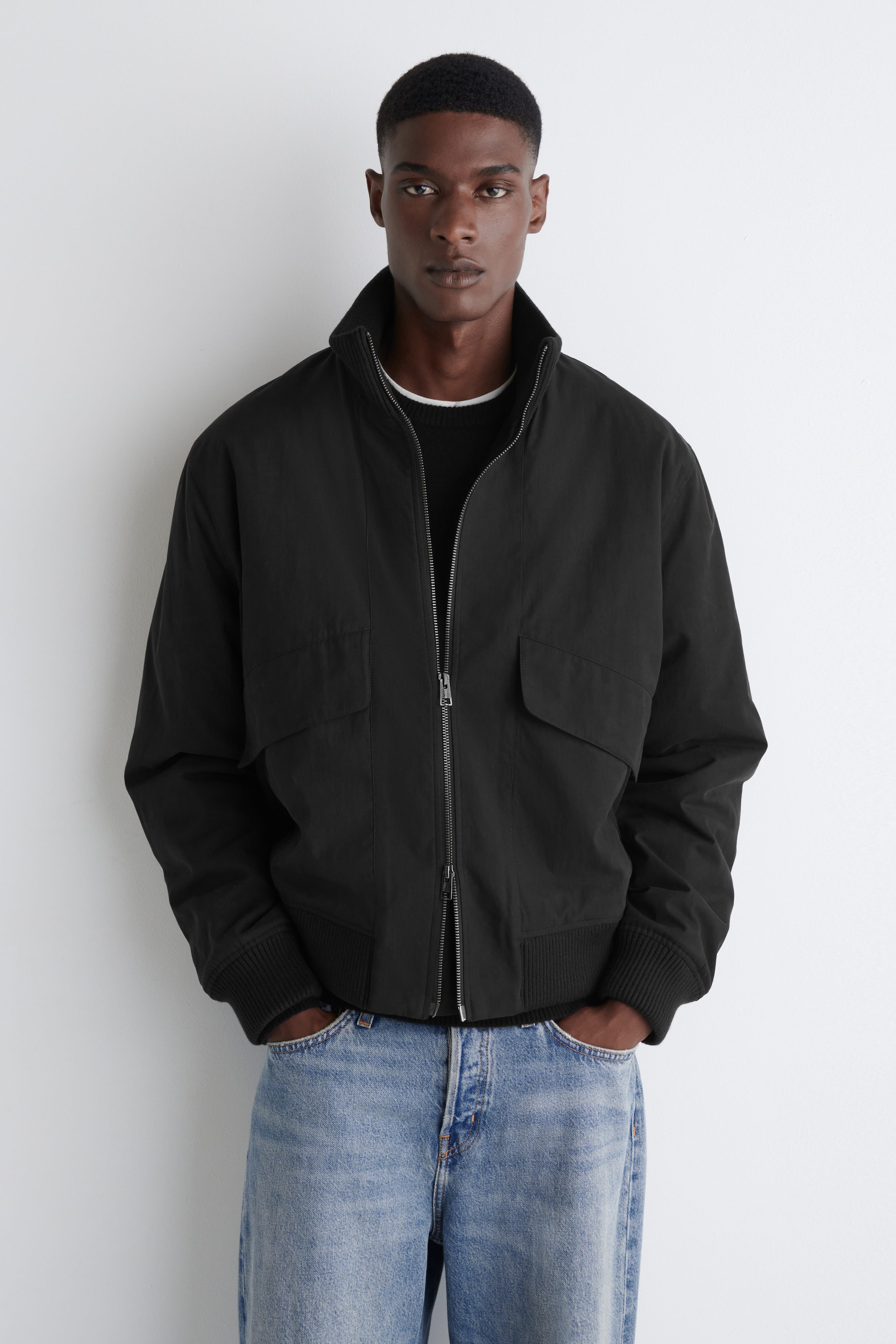 PADDED COTTON FLIGHT JACKET