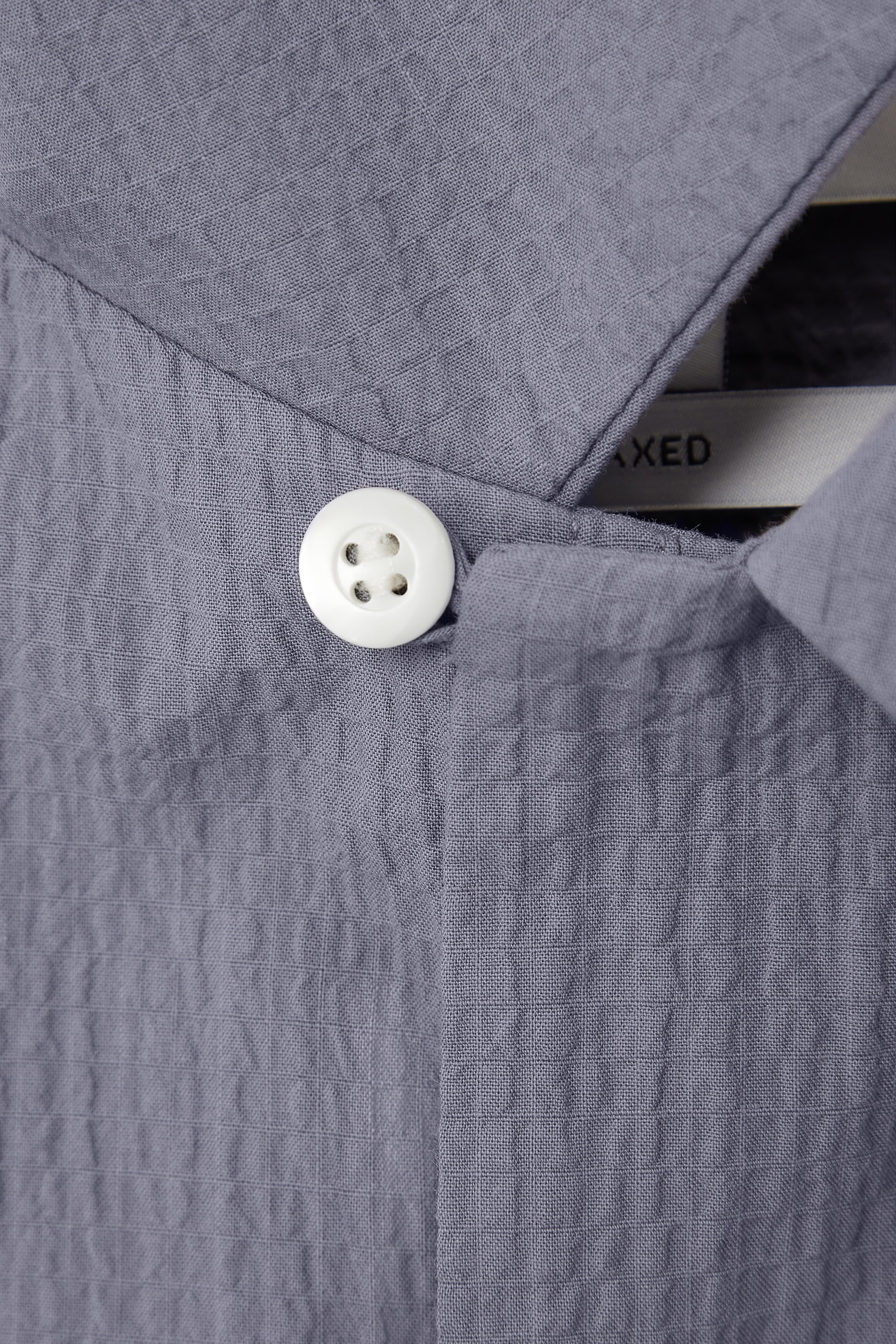 Grösseres Bild ansehen: KURZARMHEMD AUS BAUMWOLL-SEERSUCKER - BLAU - HERREN | H&M CH 2