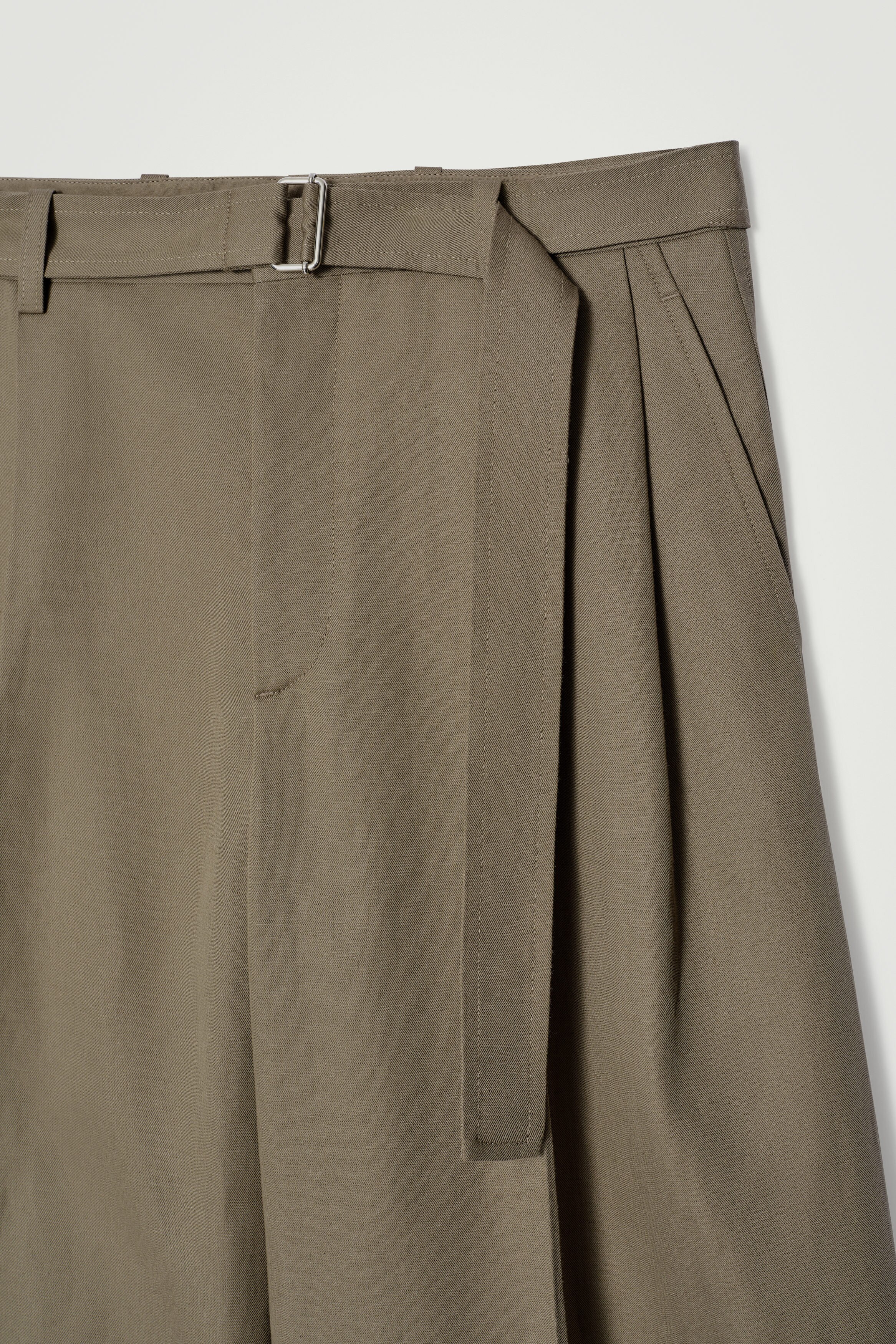 【PORTERNA】Noi ves belted trousers Dries Van Noten Porter Embellished Wide Leg Pants | Nordstrom