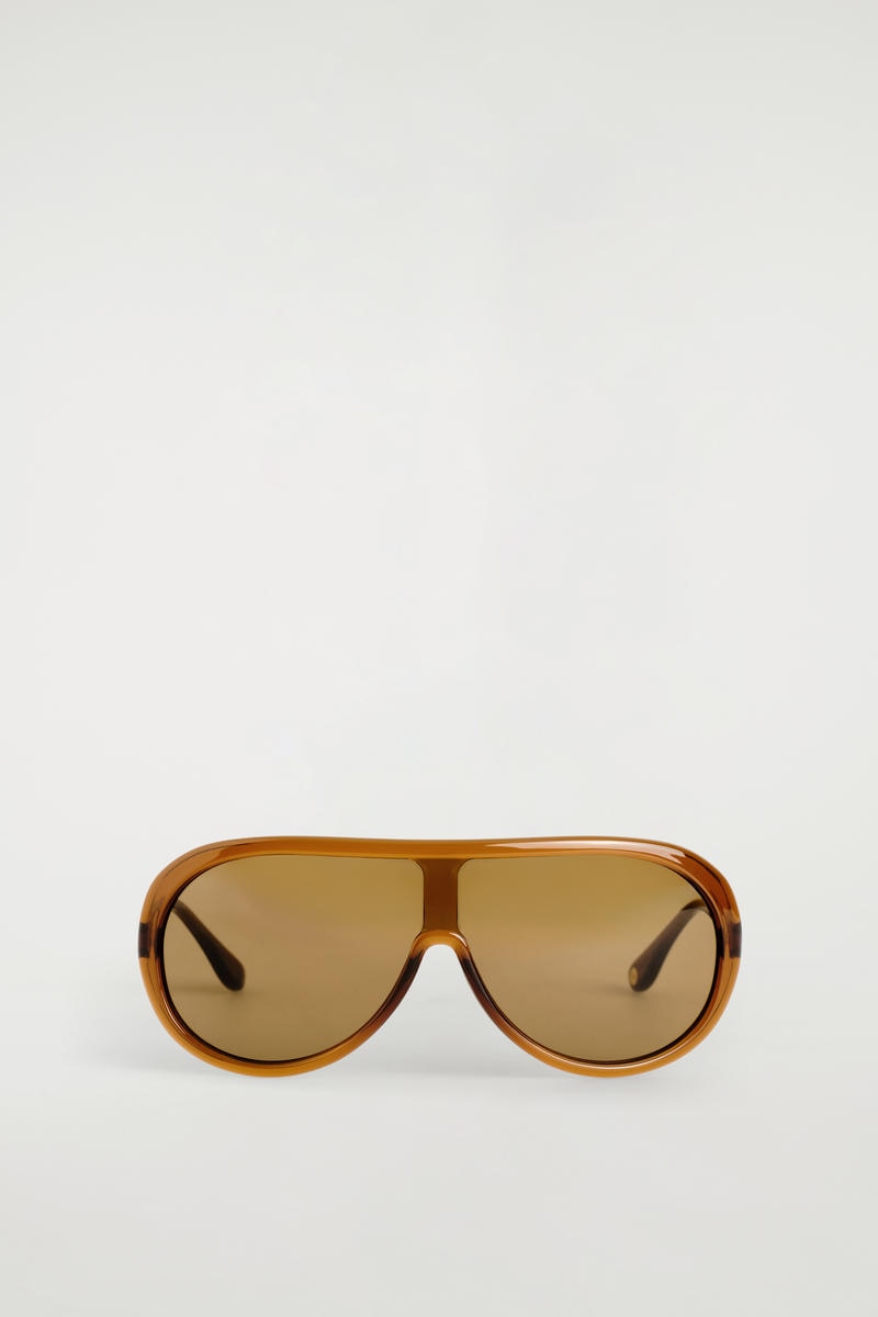 Oversized Aviator Sunglasses