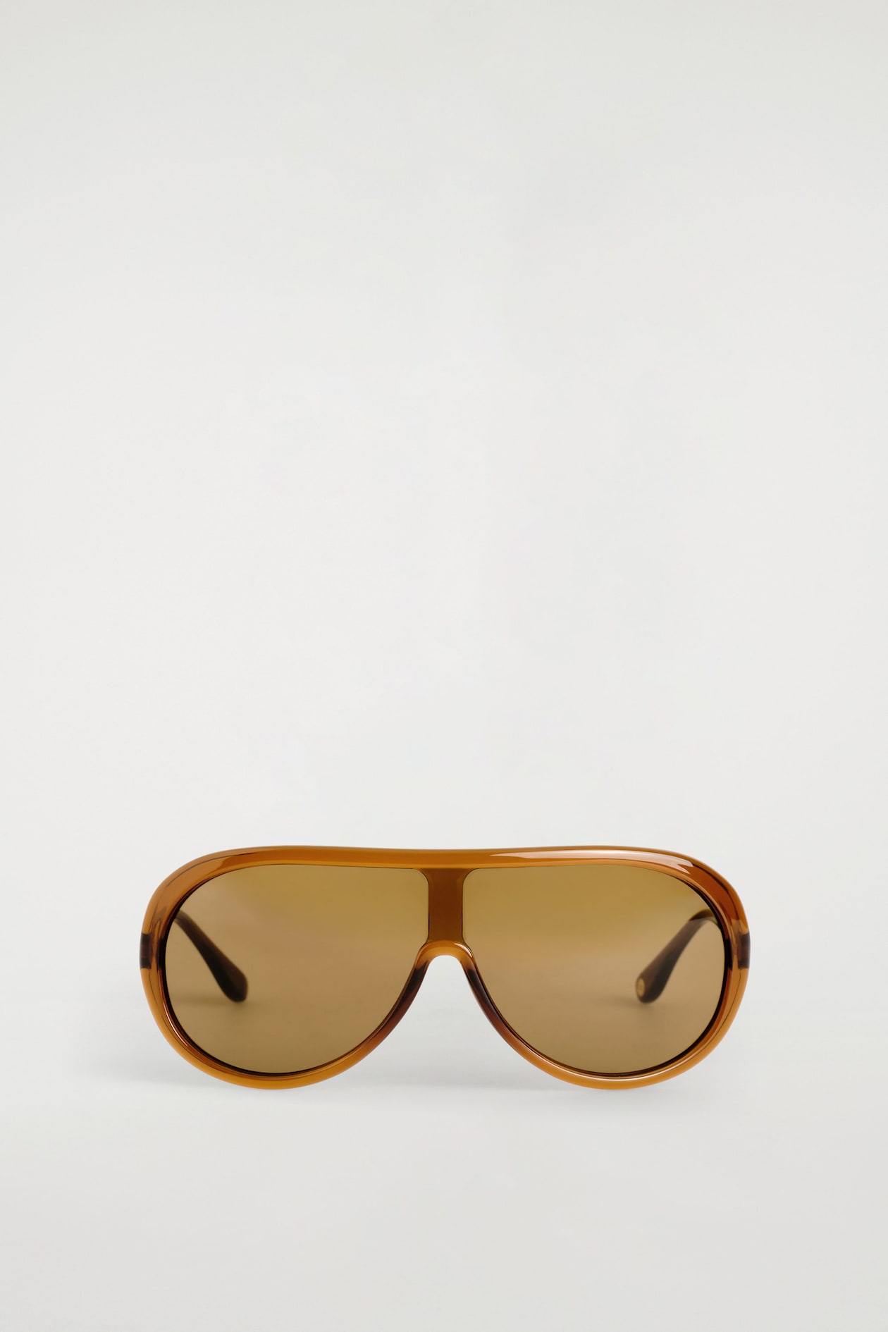 OVERSIZED AVIATOR SUNGLASSES