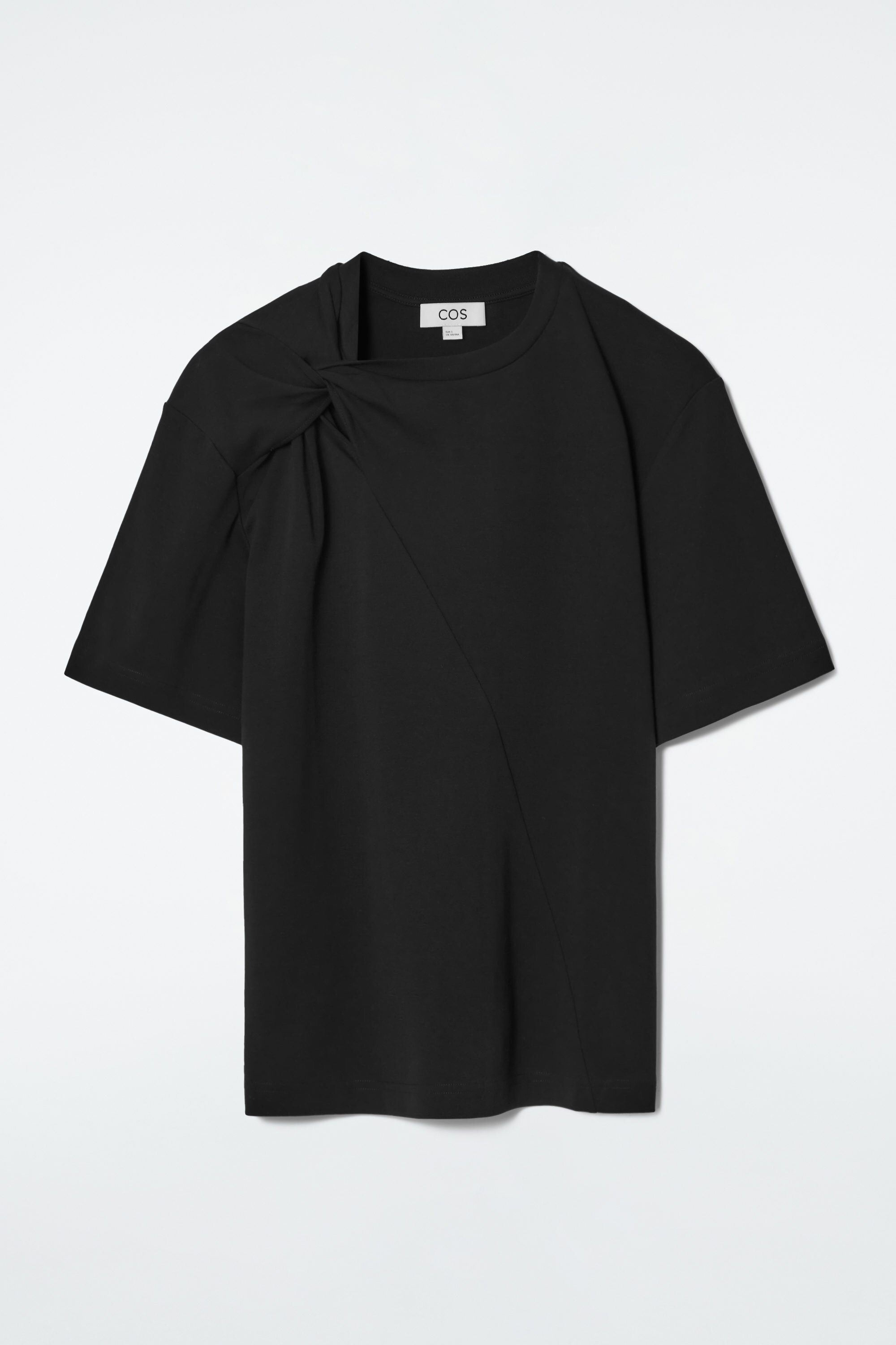 その他 Mockneck T-Shirt - Courreges - Cotton - Black Courrèges Encore-printed Cotton T-shirt Black Courreges
