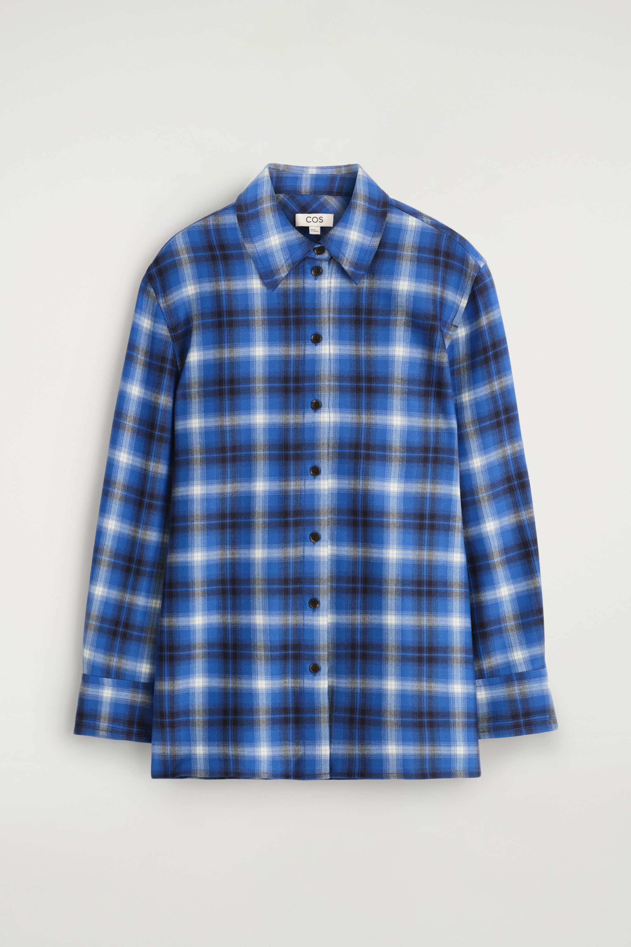 Zobraziť väčší obrázok: KÁROVANÁ FLANELOVÁ KOŠEĽA - MODRÁ / KOCKOVANÁ - ŽENY | H&M SK 6