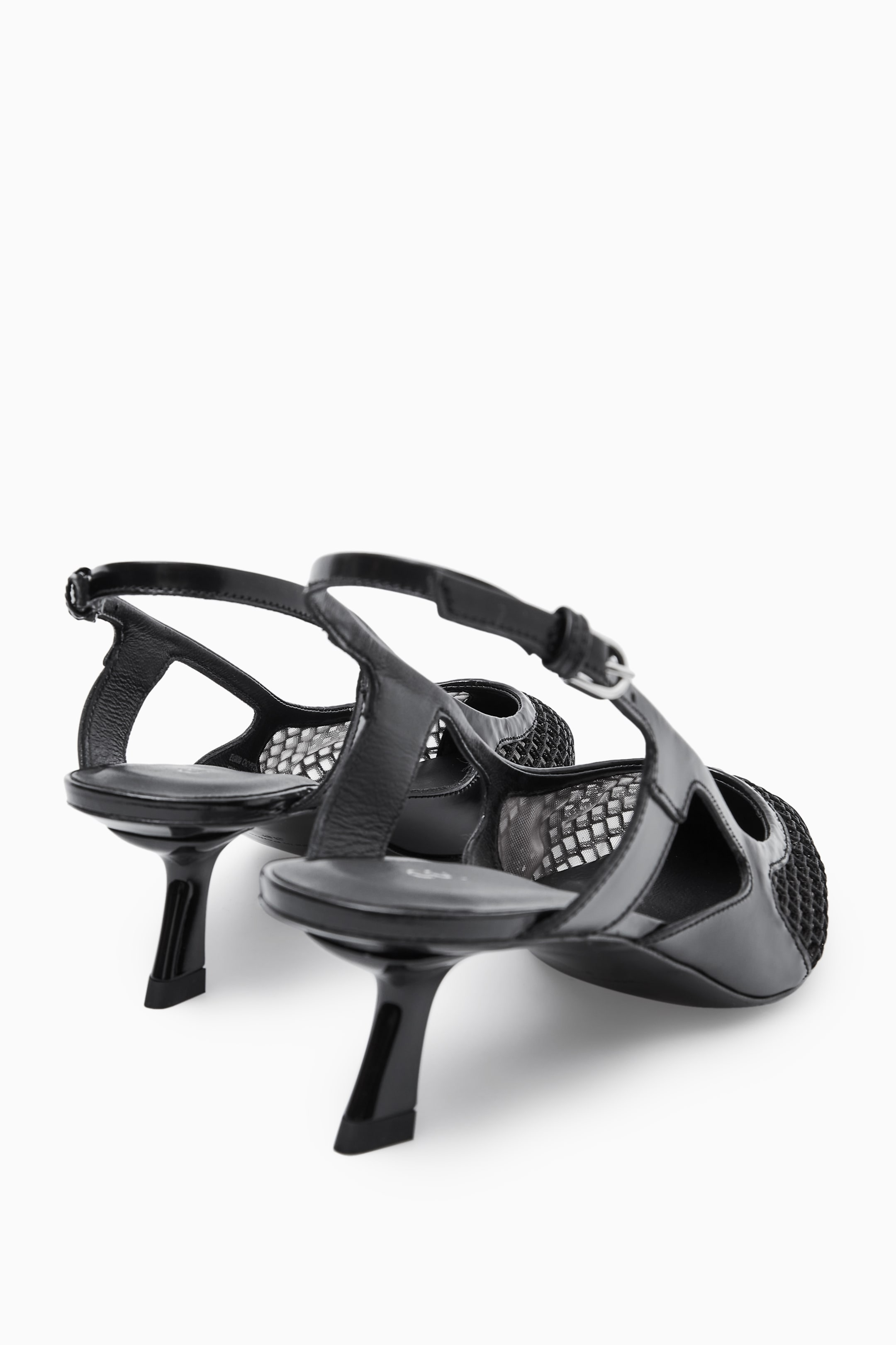 Größeres Bild ansehen: SCHUHE MIT KITTEN-HEELS UND SLINGBACK-RIEMEN - SCHWARZ - Ladies | H&M DE 3