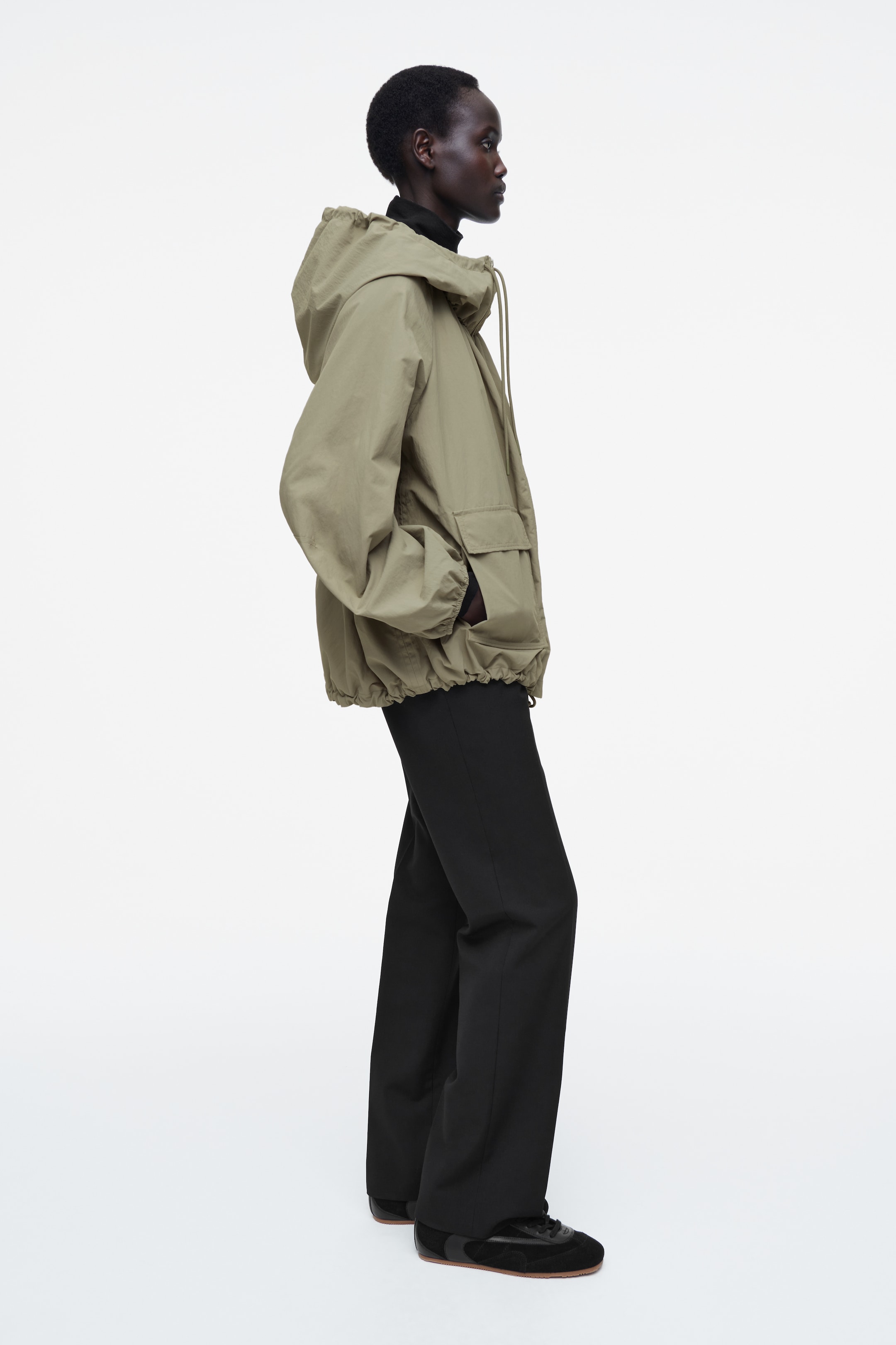 Größeres Bild ansehen: PARKA AUS FUNKTIONSMATERIAL MIT KAPUZE - BRAUN - Ladies | H&M DE 3