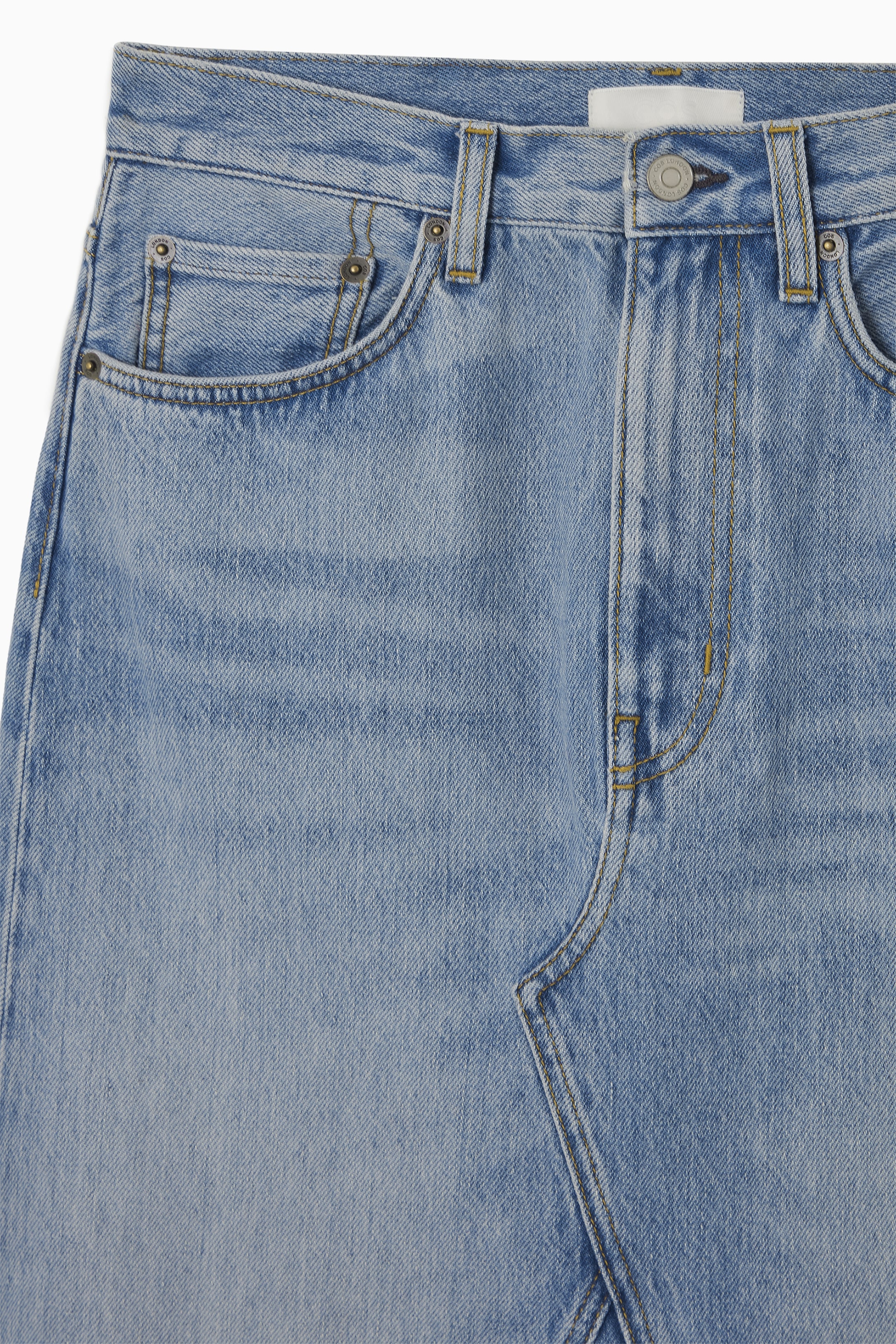 Grösseres Bild ansehen: MAXIROCK AUS DENIM MIT EINSÄTZEN - Blau - DAMEN | H&M CH 2