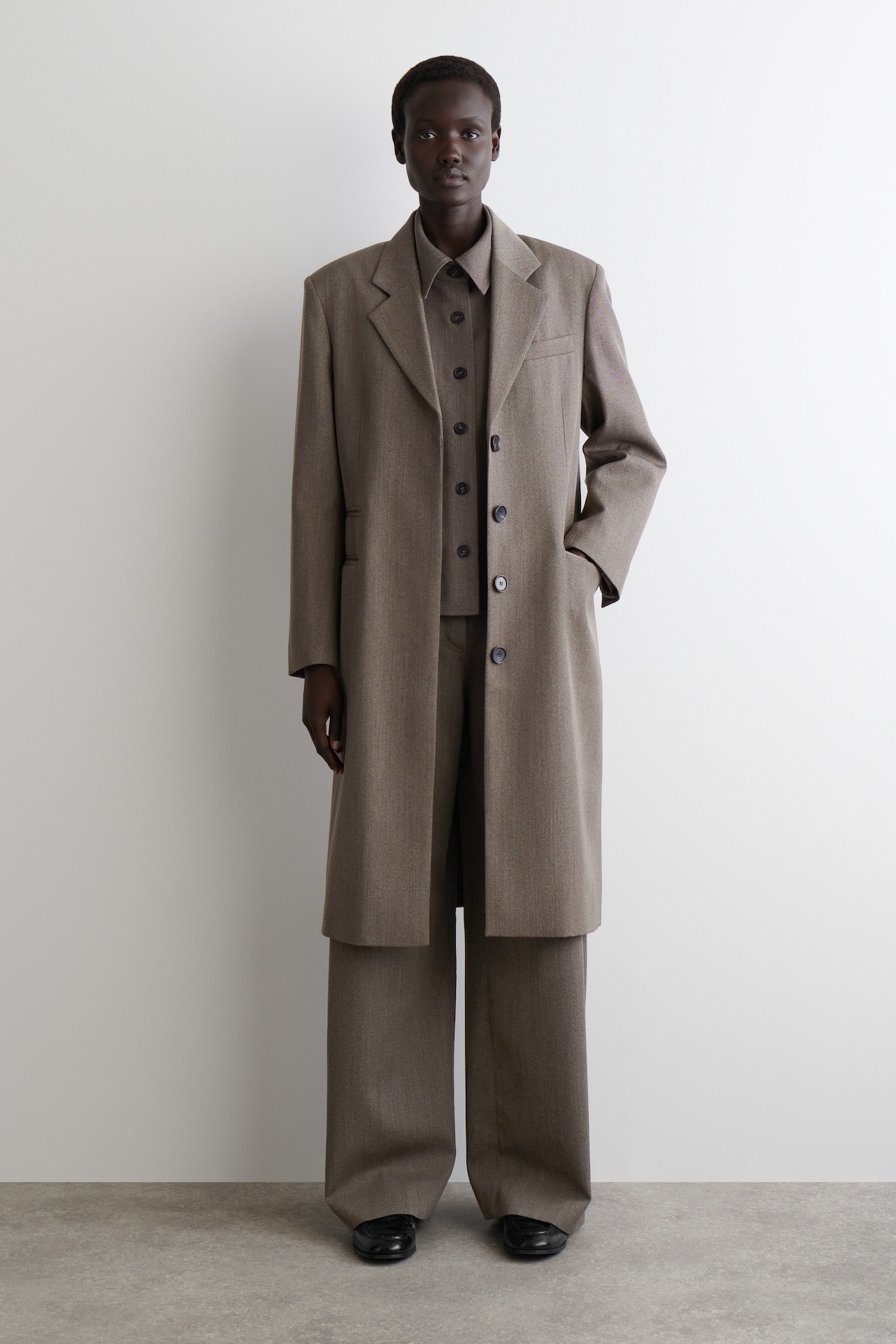 Pantalone lumina marrone