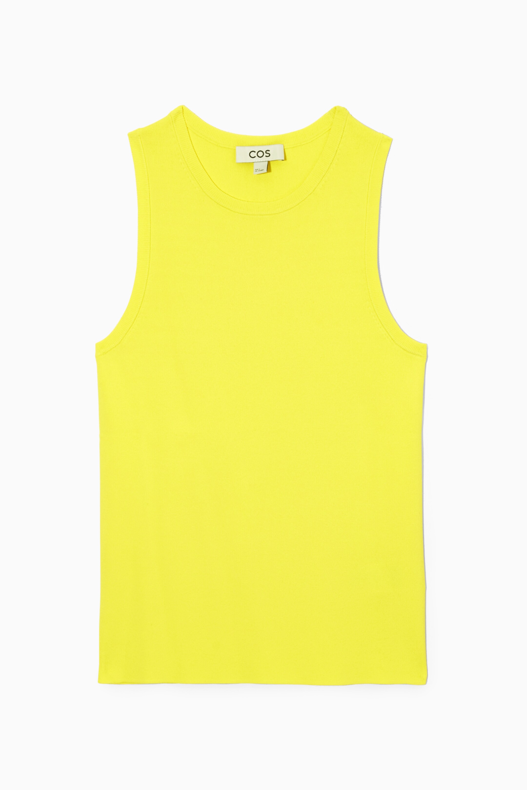 View larger image: KNITTED TANK TOP - YELLOW - Ladies | H&M GB 1