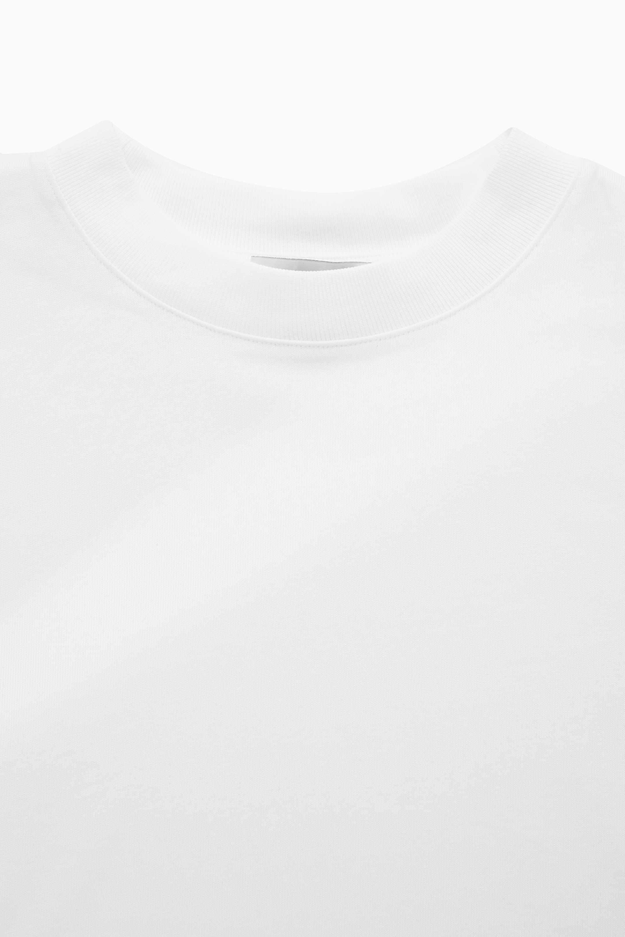 View larger image: HIGH LINE RELAXED T-SHIRT - WHITE - Ladies | H&M GB 3