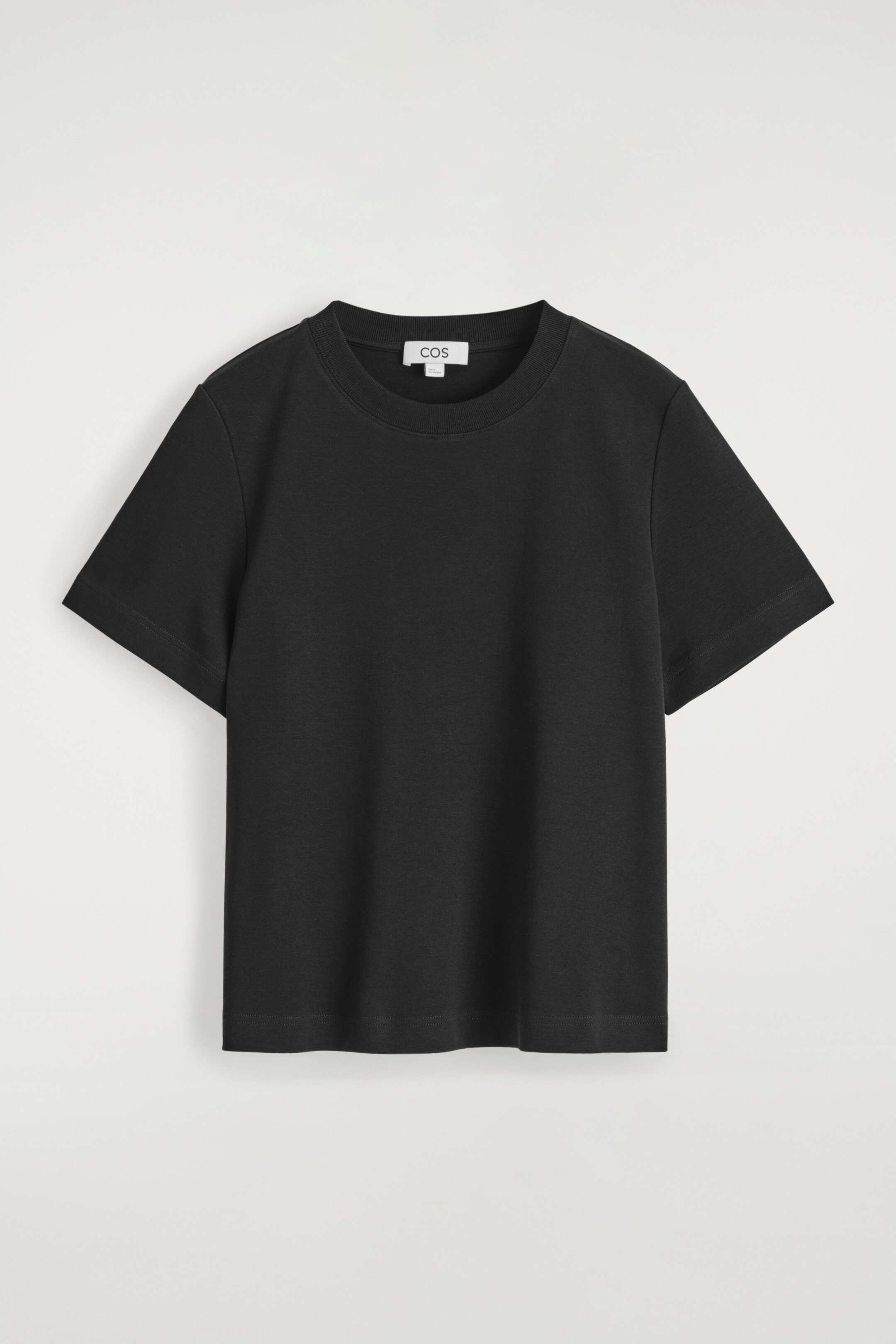 Größeres Bild ansehen: SCHLICHTES T-SHIRT MIT NORMALER PASSFORM - Schwarz - Ladies | H&M DE 5