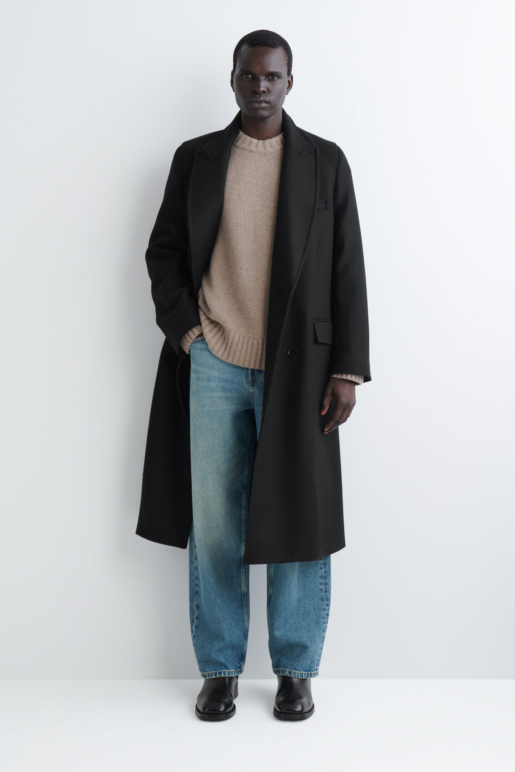 MAGLIONE GIROCOLLO CHUNKY IN CASHMERE