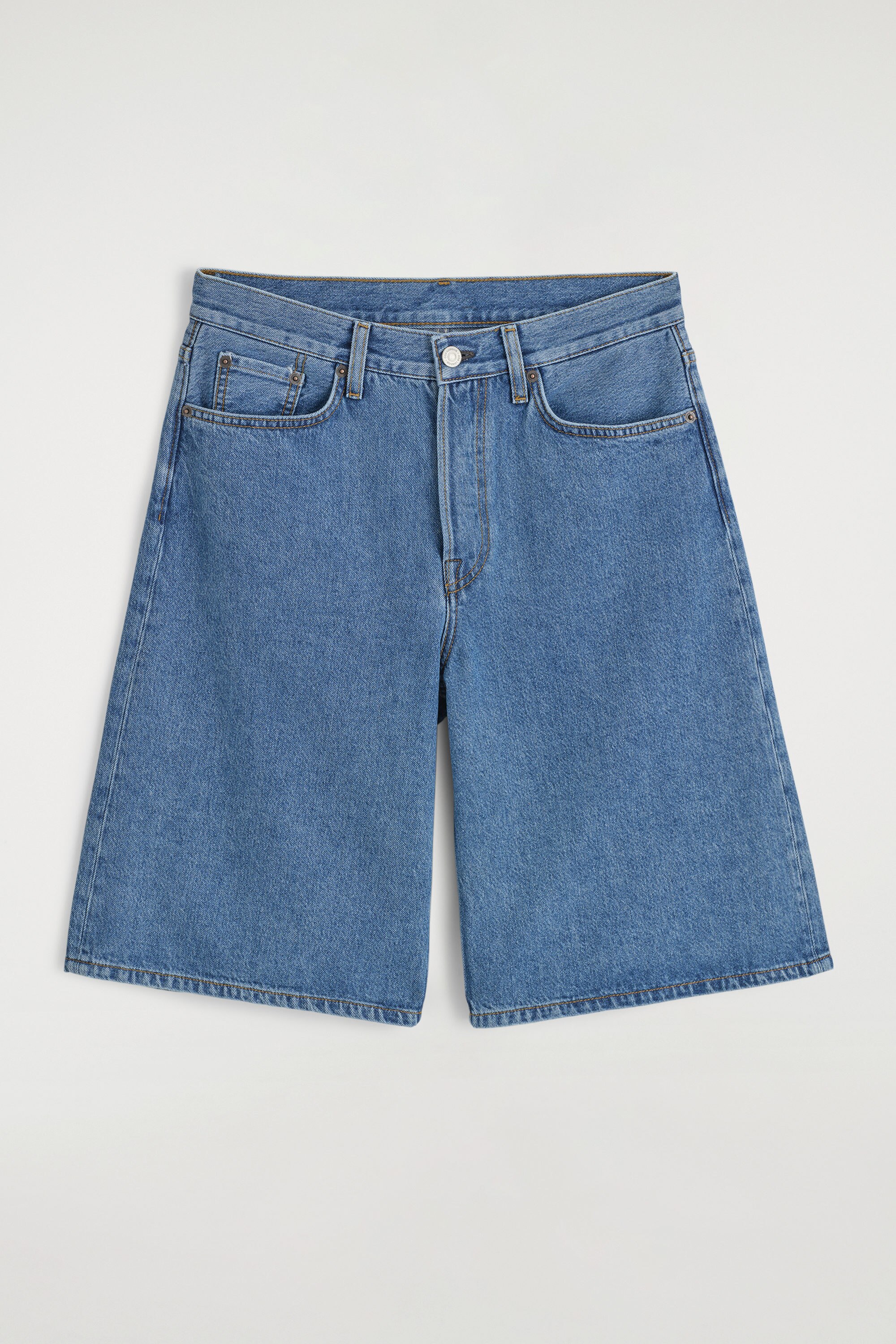 【サマー限定クーポン】【OPEN YY】SLIT DENIM SHORTS Kiko Jr denim shorts with Sangallo lace and embroidered