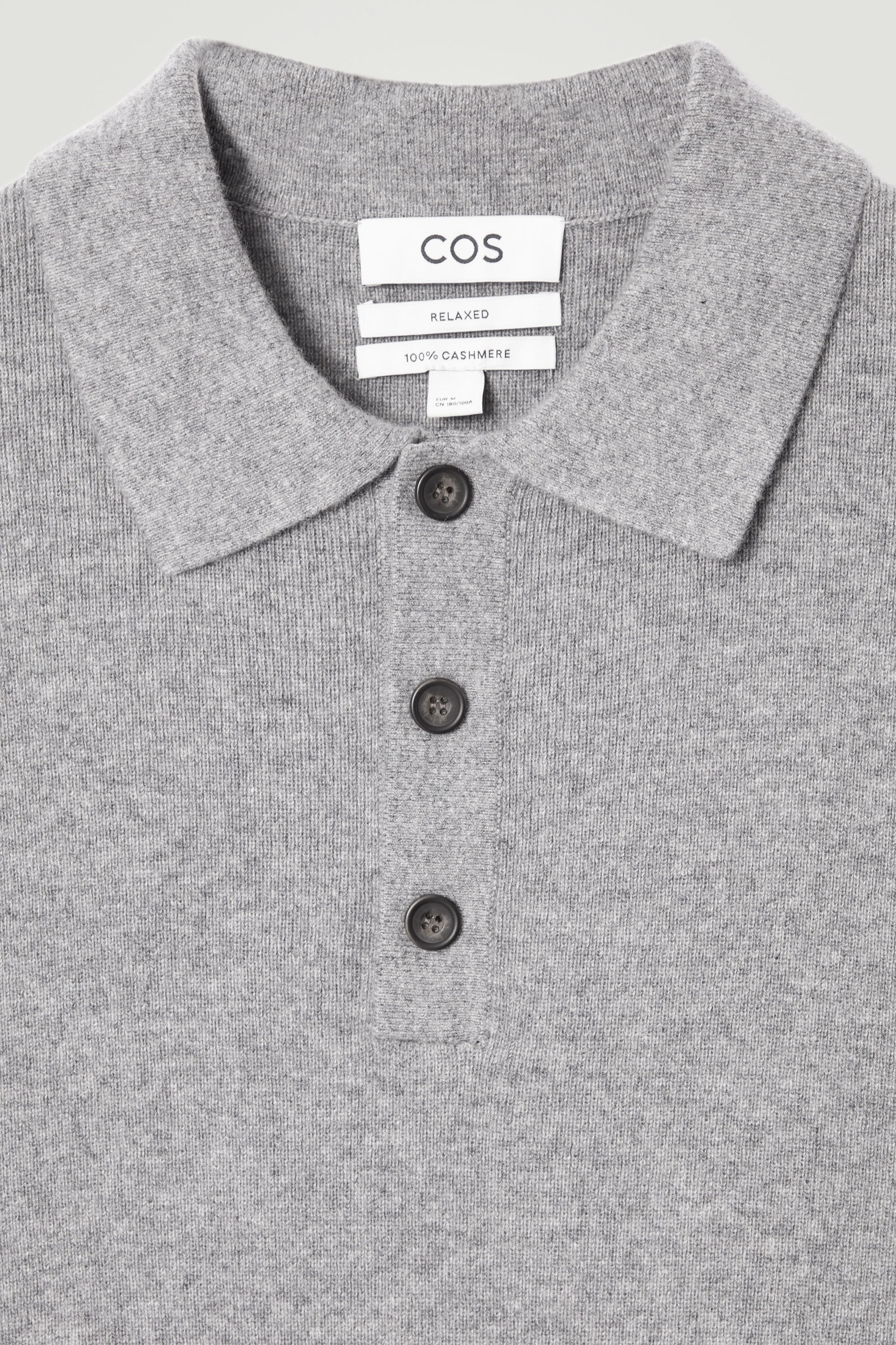 CASHMERE POLO SHIRT