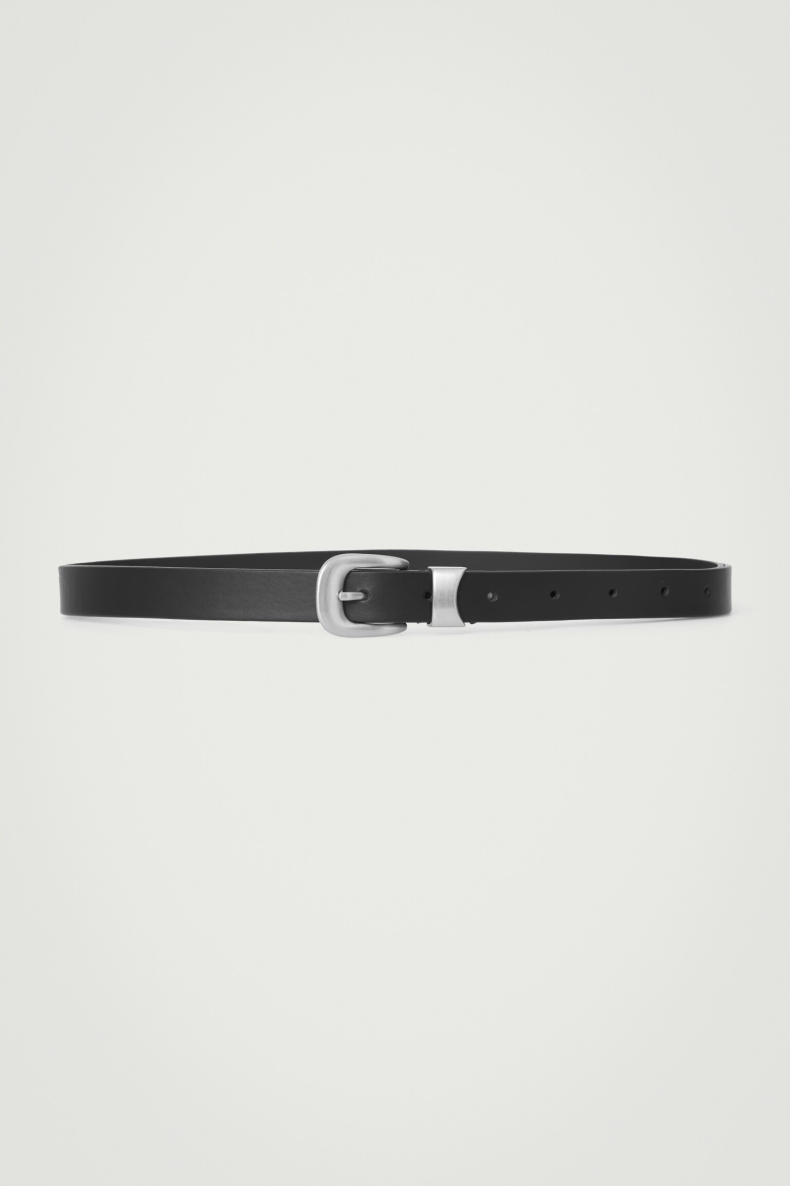 CEINTURE WESTERN EN CUIR - NOIR - 2