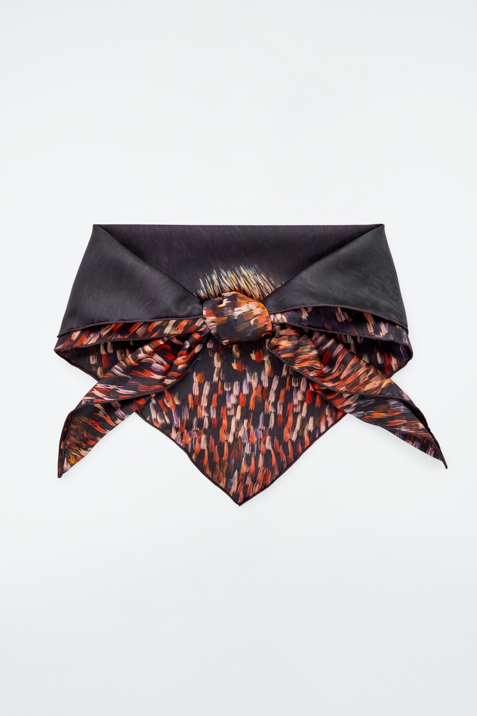 スカーフ Printed Silk Scarf PRINTED SILK SCARF - MULTICOLOURED | COS