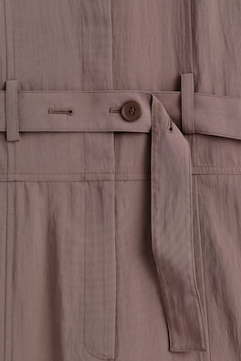 BELTED MODAL COVERALL — TERRACOTTA 5