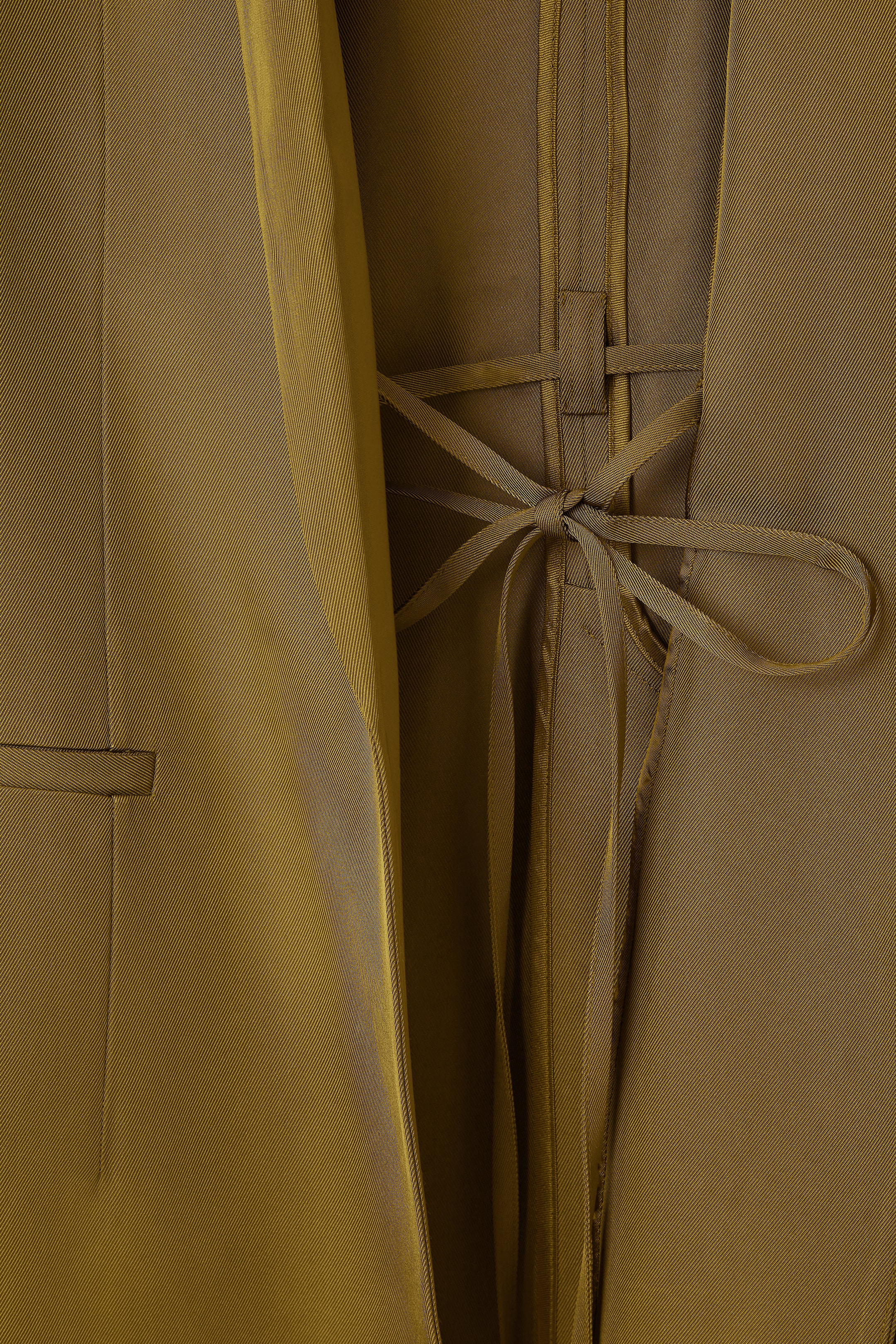 Agrandir l'image: BLAZER OVERSIZE NOUÉ - VERT KAKI - FEMME | H&M CH 2