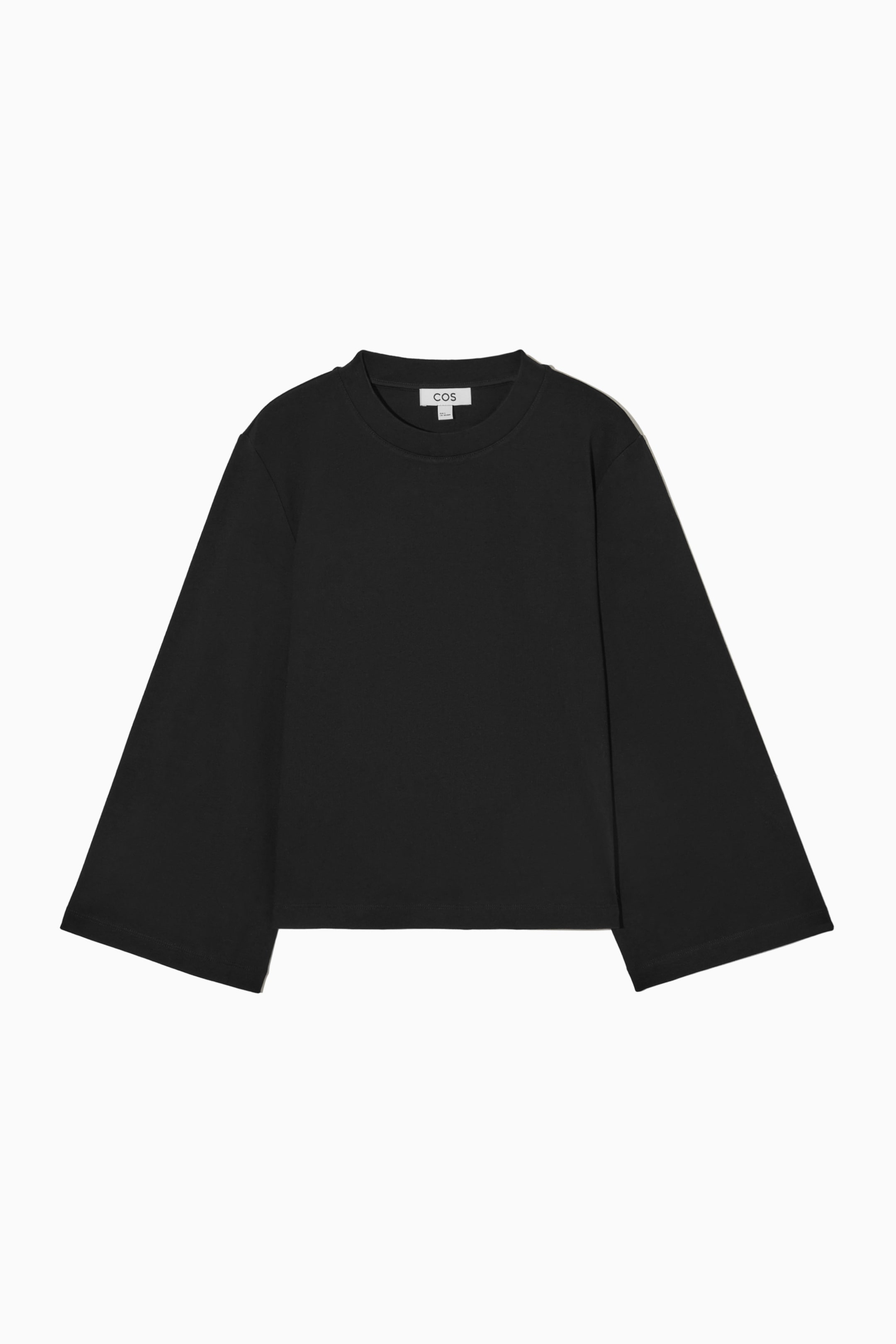 Vis større bilde: BELL-SLEEVE JERSEY TOP - BLACK - Ladies | H&M NO 1