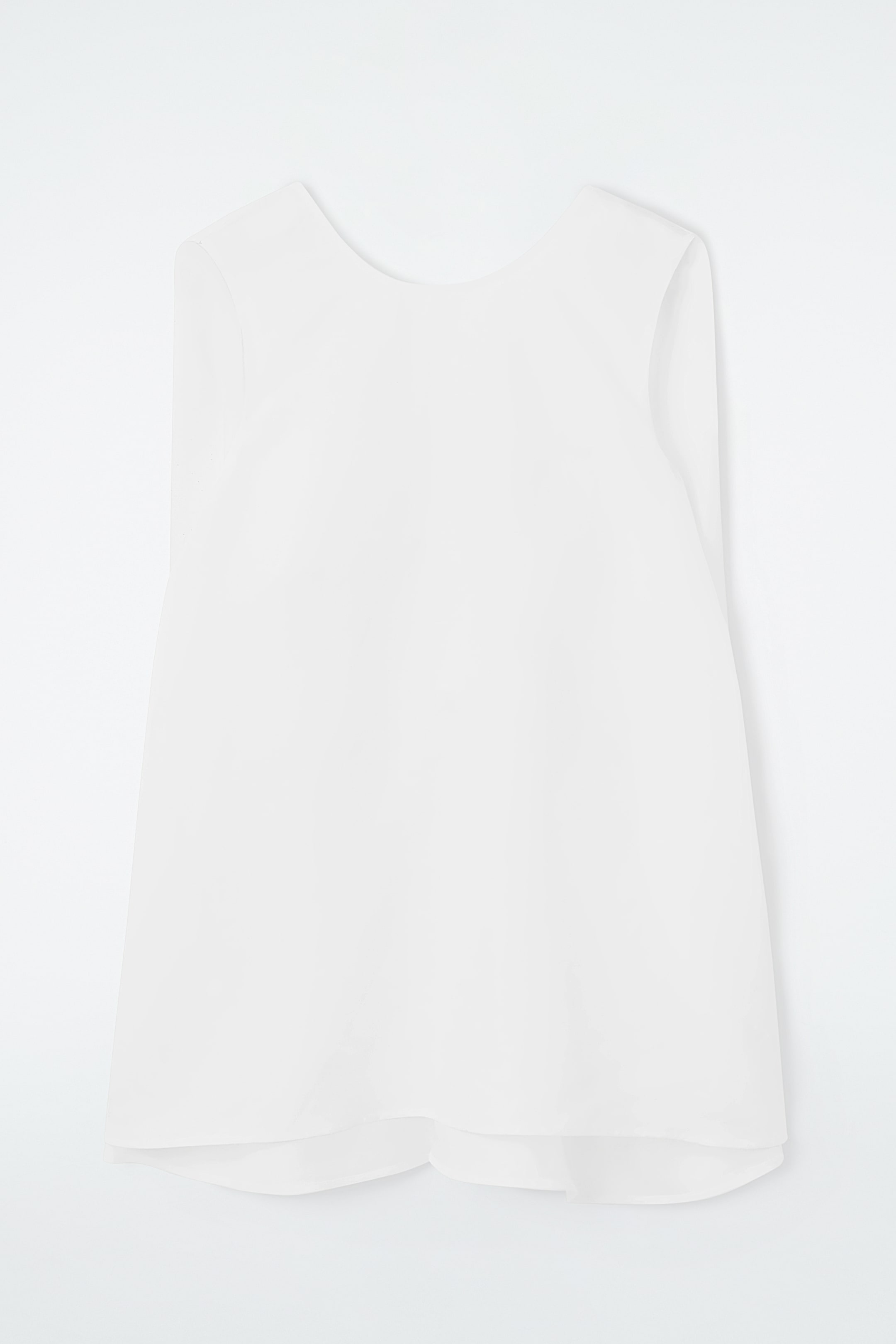 Agrandir l'image: TOP SANS MANCHES DOS TORSADÉ - BLANC - FEMME | H&M CH 1