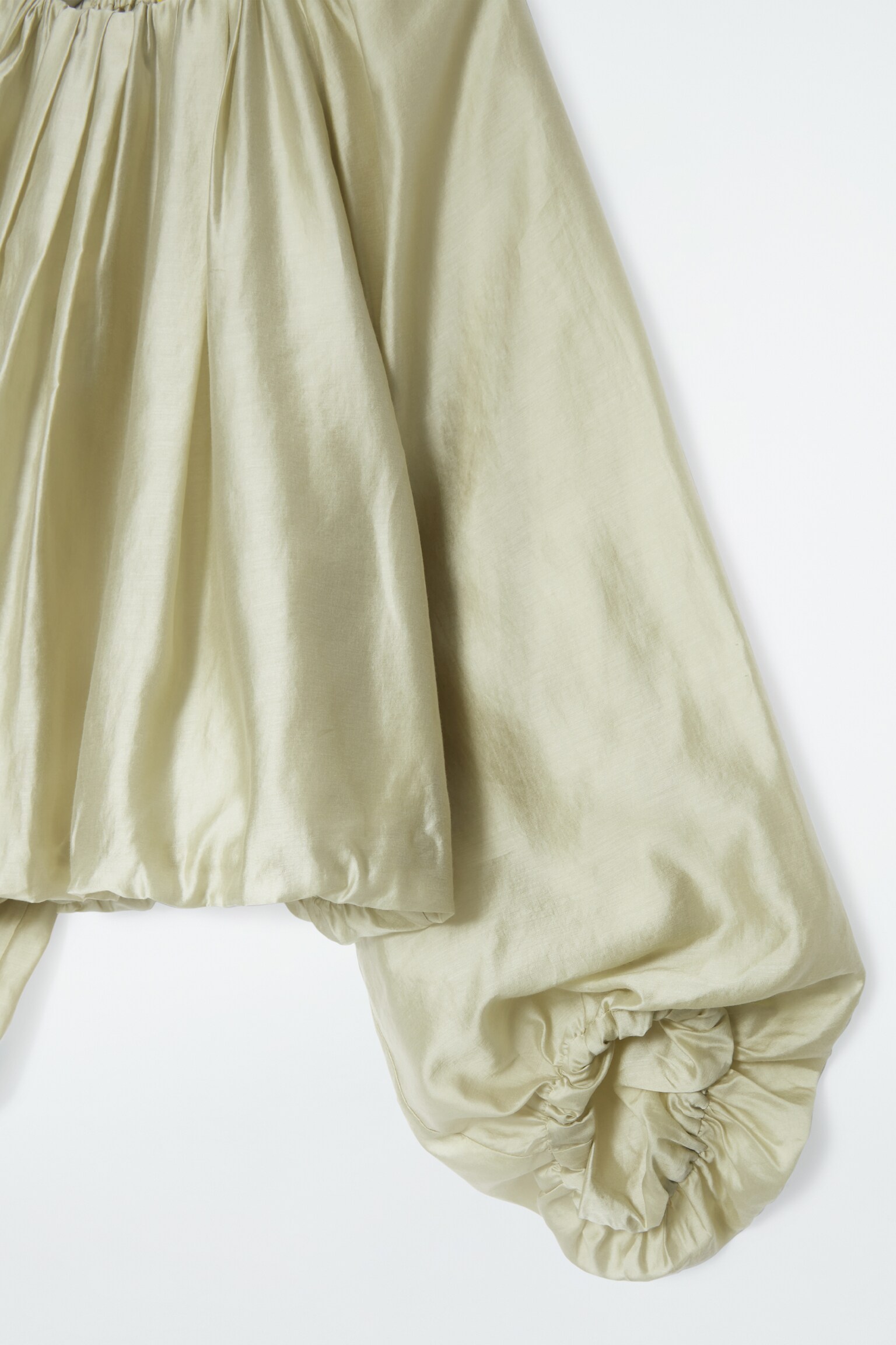 PARACHUTE BLOUSE - LIGHT GREEN/BLACK - 2