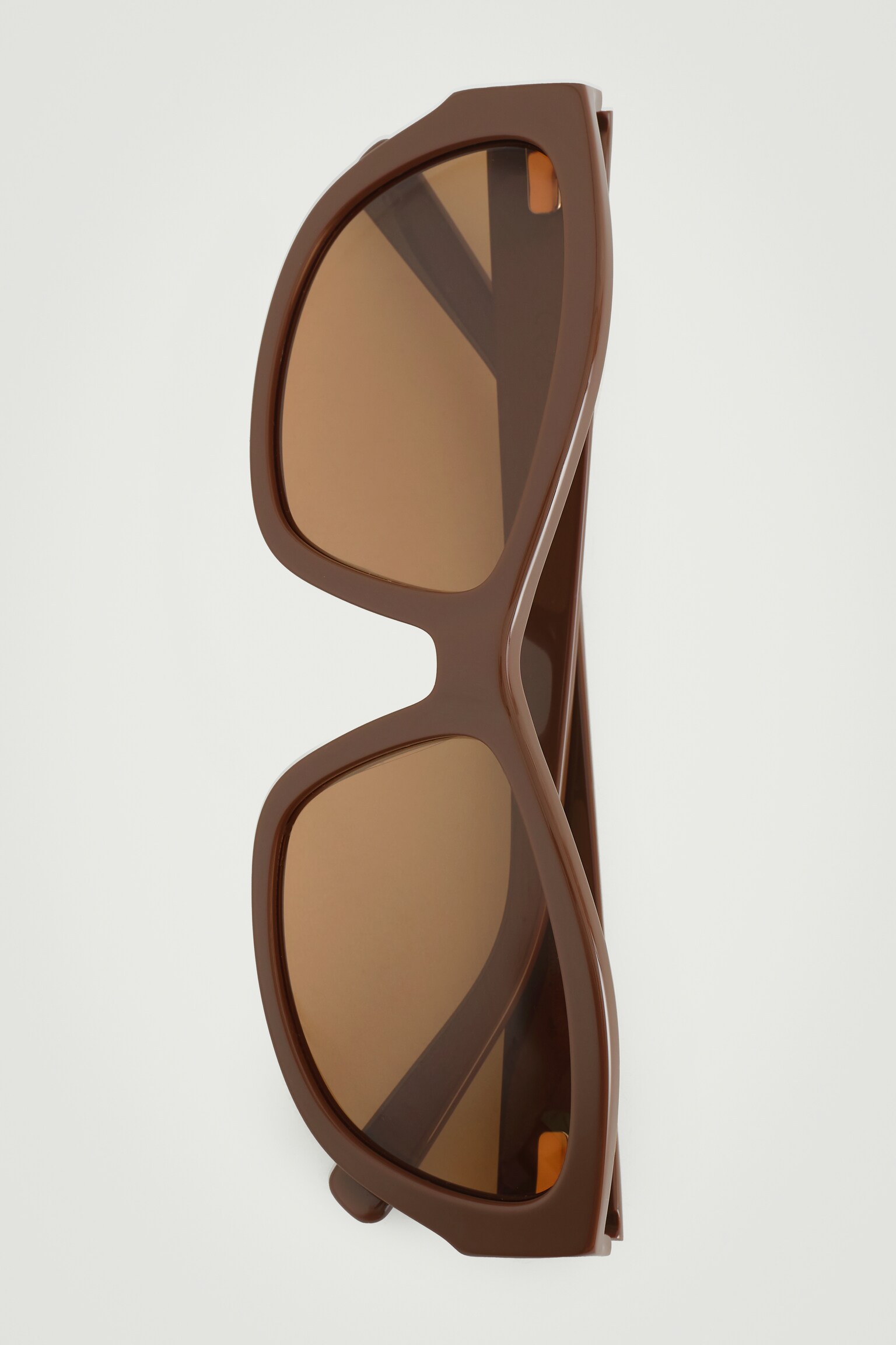 LUNETTES DE SOLEIL SPORTIVES - BRUN/BLEU FONCÉ - 5