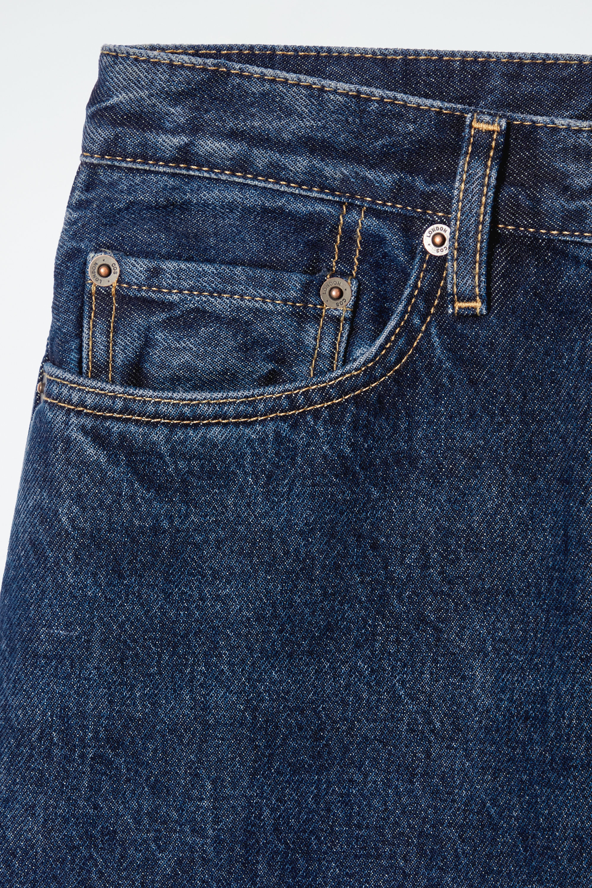 POOL WIDE-LEG JEANS - DARK BLUE | COS