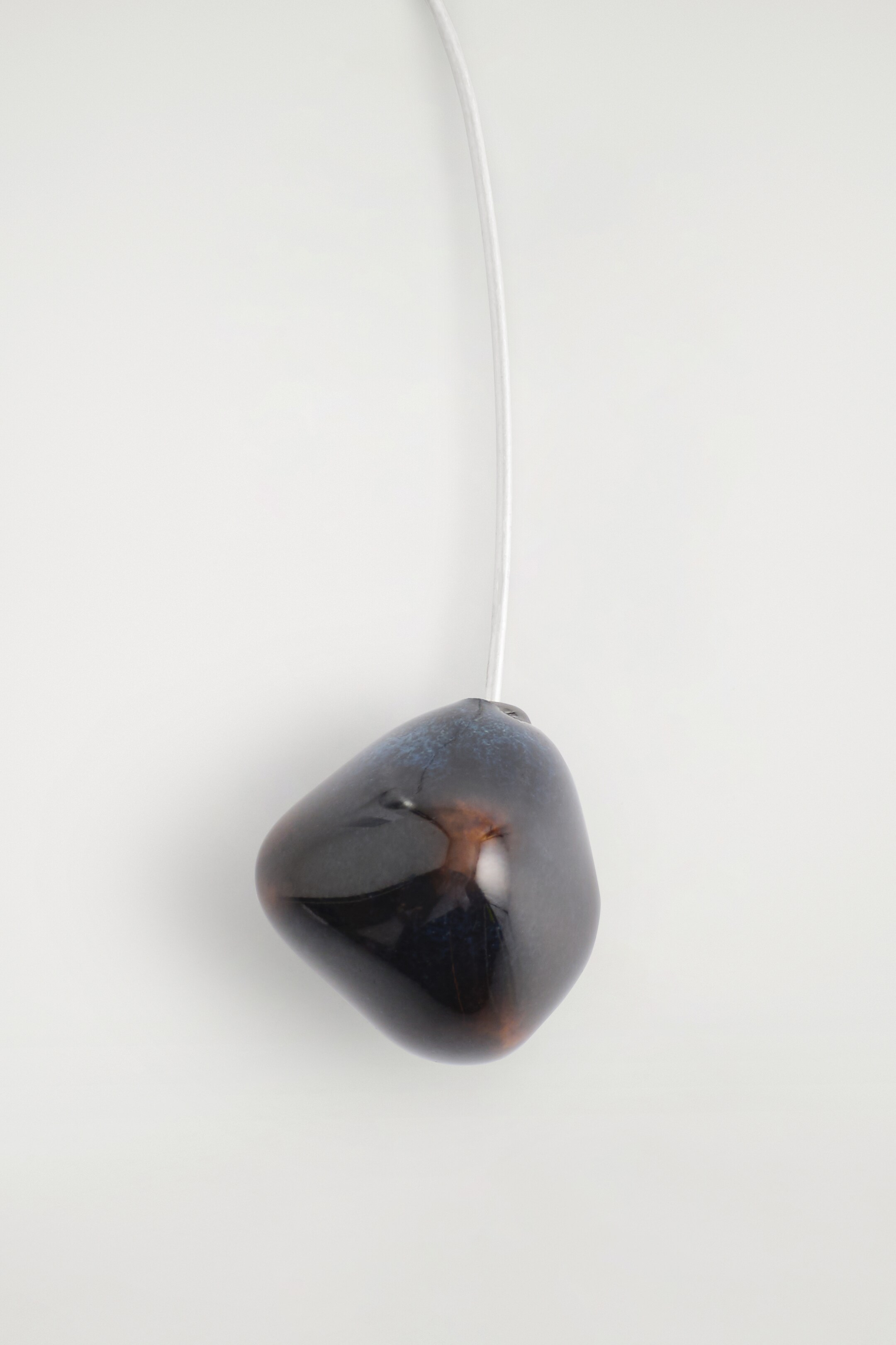 Agrandir l'image: BROCHE EN FIL MÉTALLIQUE AVEC CÉRAMIQUE - ARGENTÉ / BLEU - FEMME | H&M FR 3