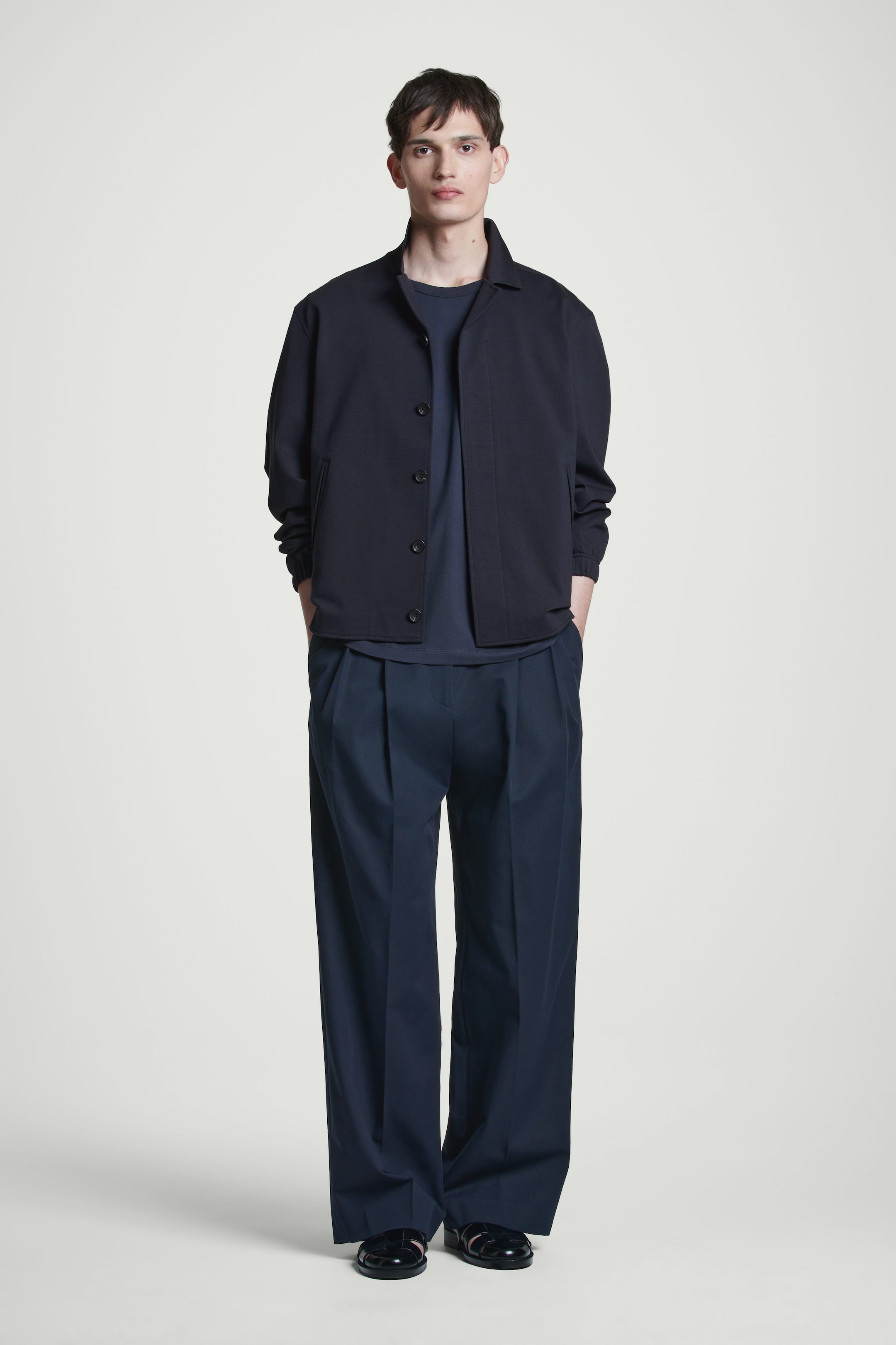 BRUSHED-COTTON SHIRT
