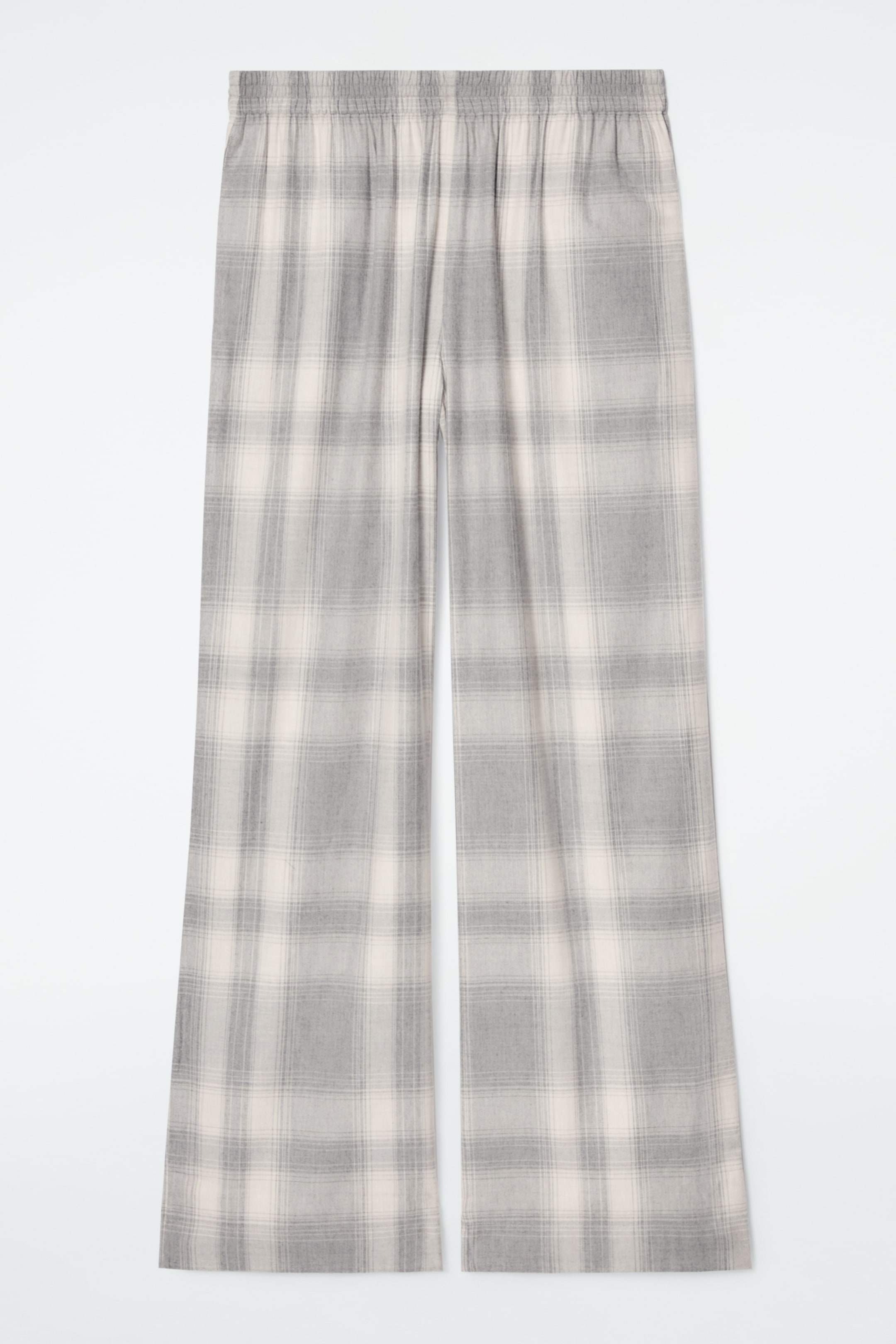 Grösseres Bild ansehen: KARIERTE PYJAMAHOSE AUS FLANELL - GRAU/KARIERT - DAMEN | H&M CH 4