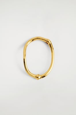 SCULPTED BANGLE — GOLD 2