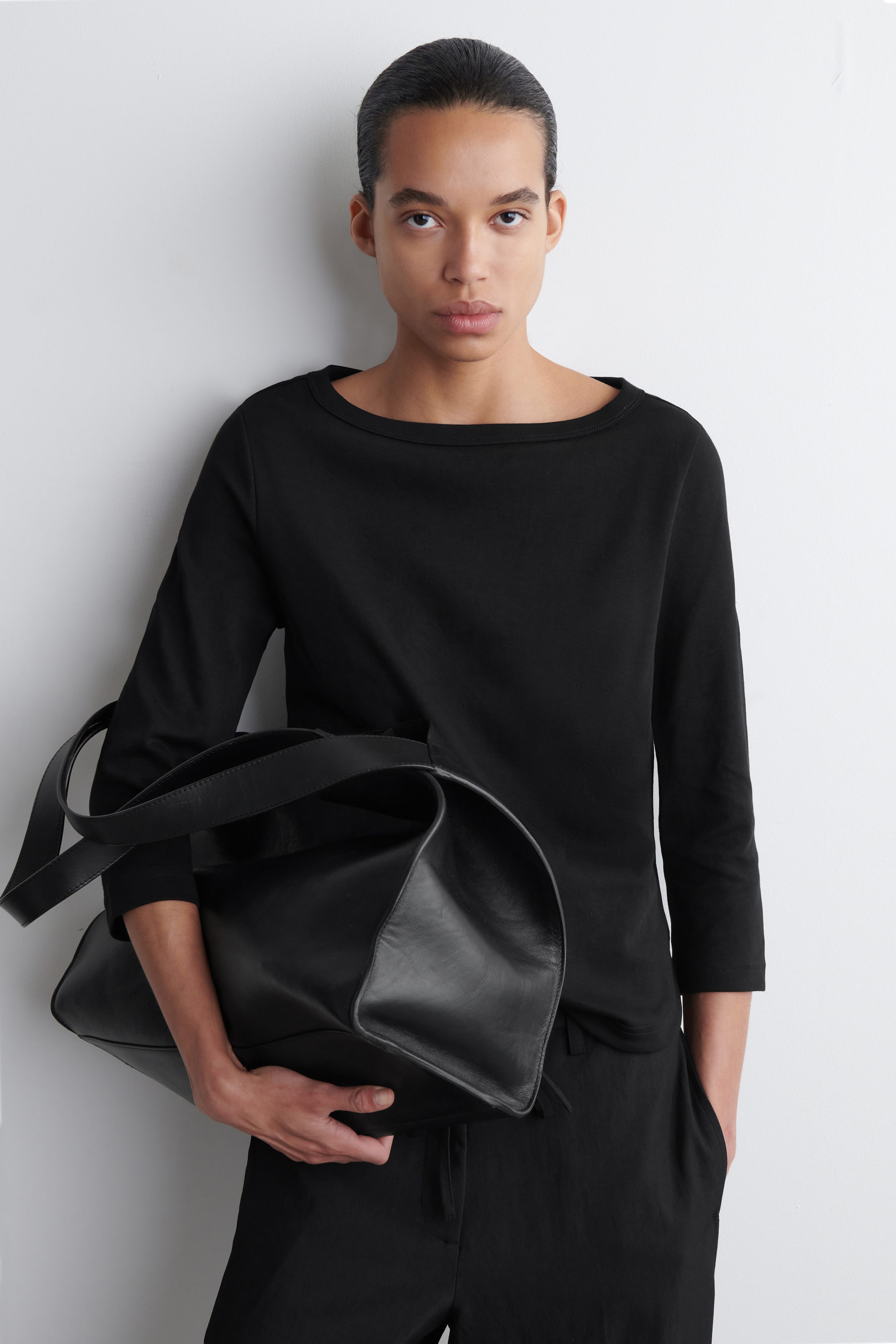3/4 SLEEVE COTTON TOP