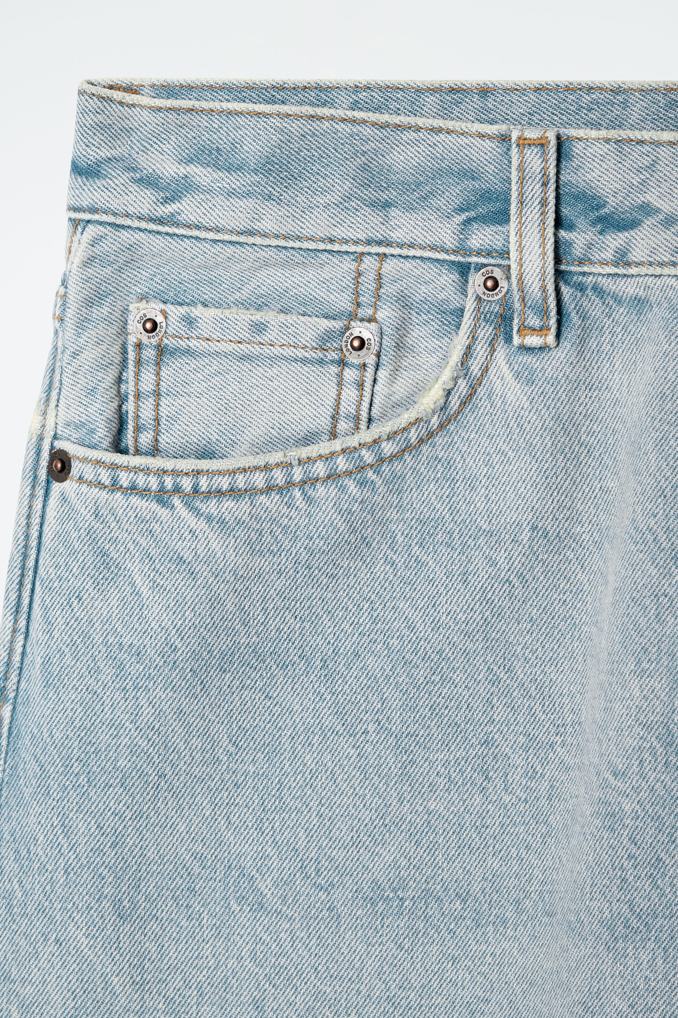 FACADE STRAIGHT-LEG JEANS - LIGHT BLUE | COS