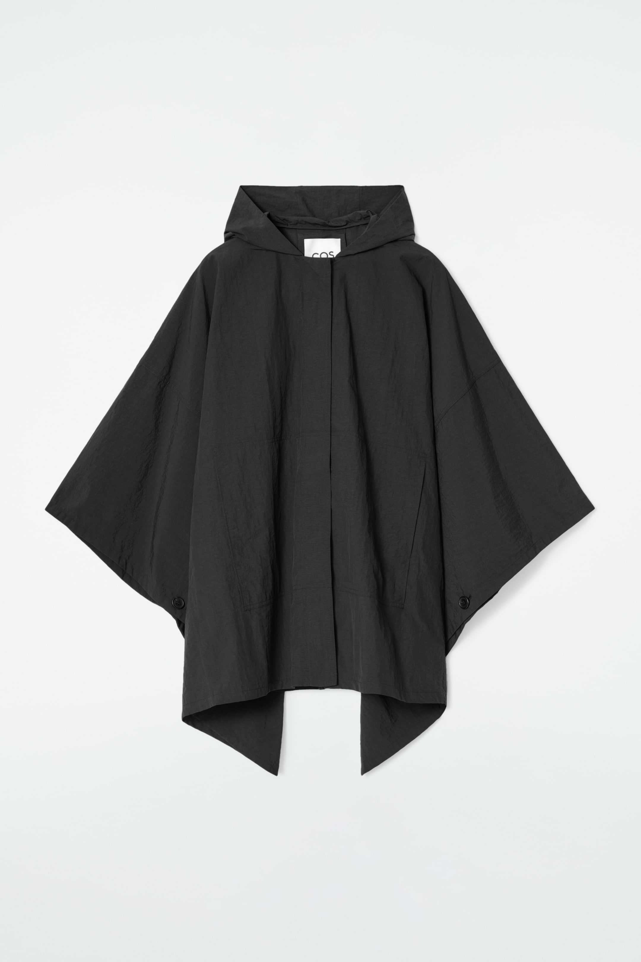 Agrandir l'image: CAPE À CAPUCHE FAÇON TRENCH-COAT - NOIR - FEMME | H&M FR 6