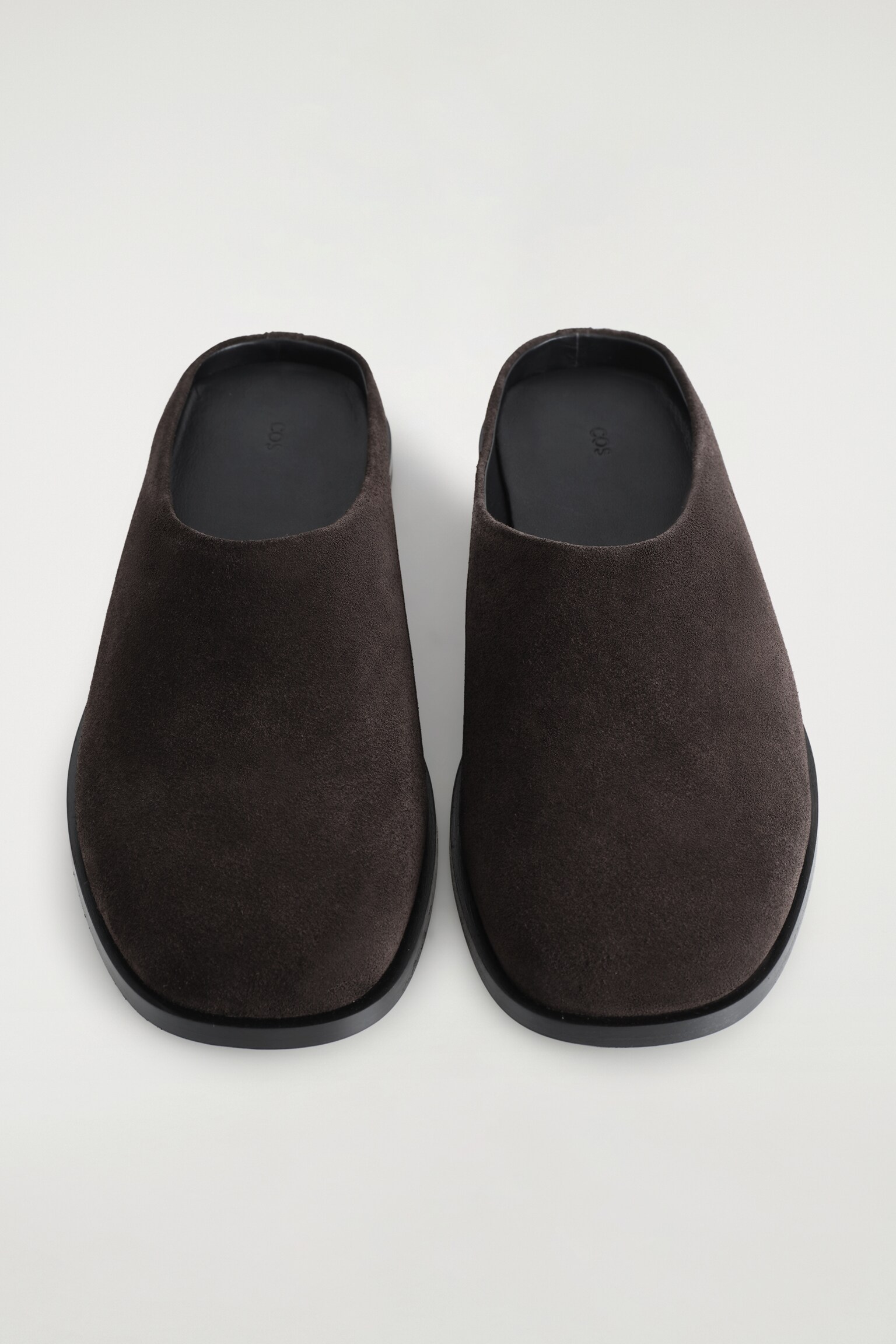 MULES DE ANTE CLÁSICOS - MARRÓN OSCURO - 3