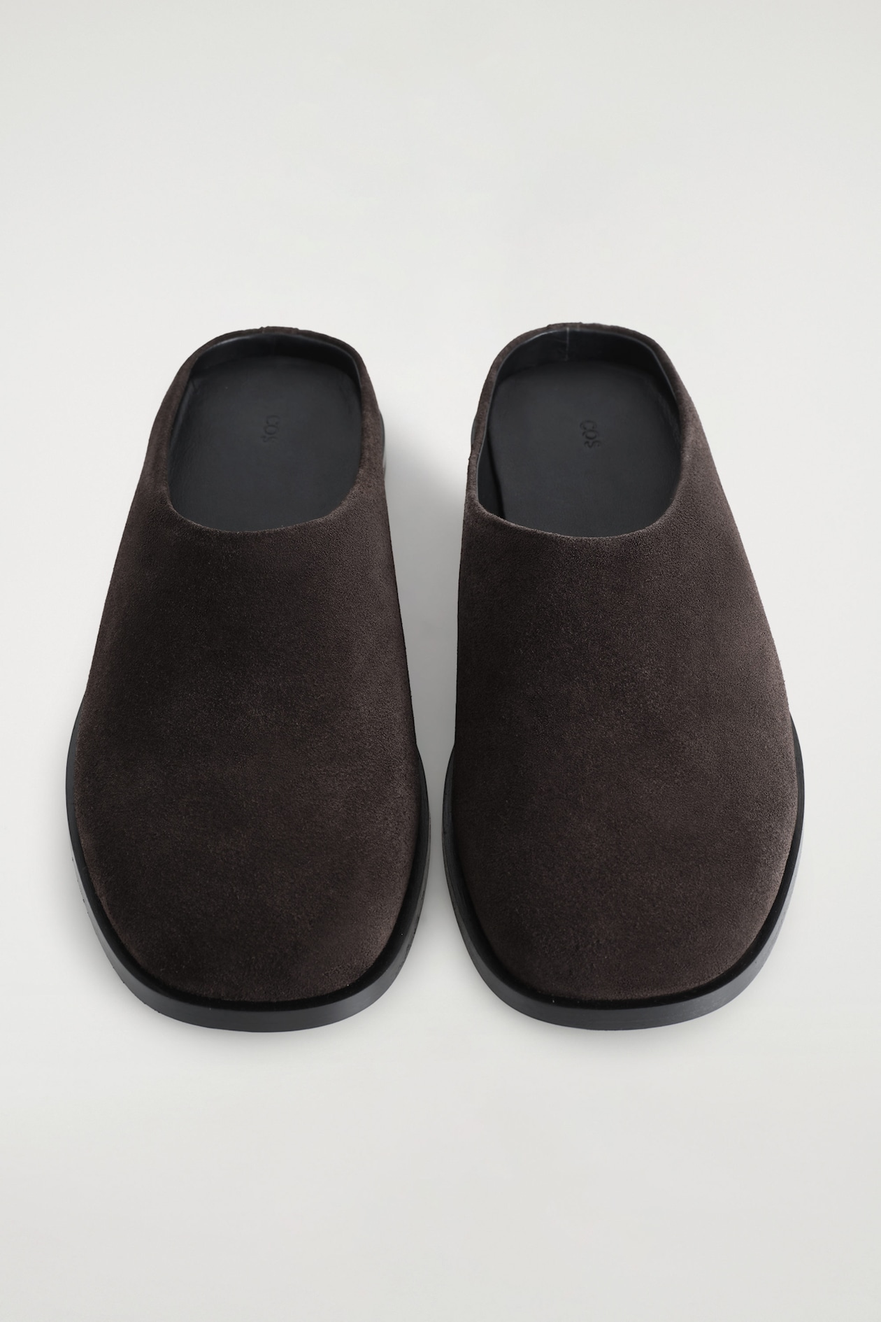 CLASSIC SUEDE MULES - DARK BROWN | COS DK display picture 1