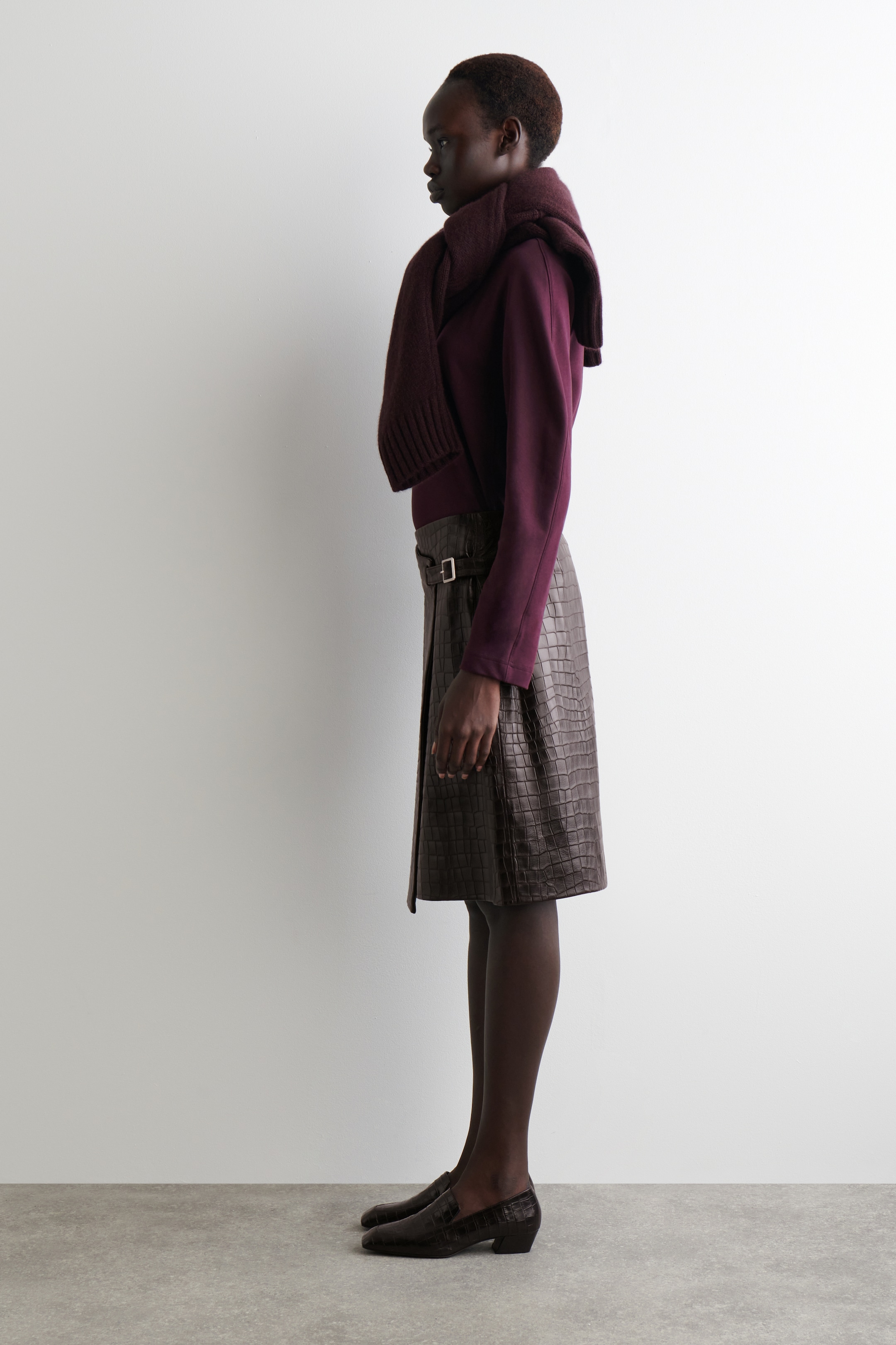 Agrandir l'image: HAUT À SILHOUETTE ARRONDIE EN JERSEY - ROUGE PROFOND - FEMME | H&M FR 5