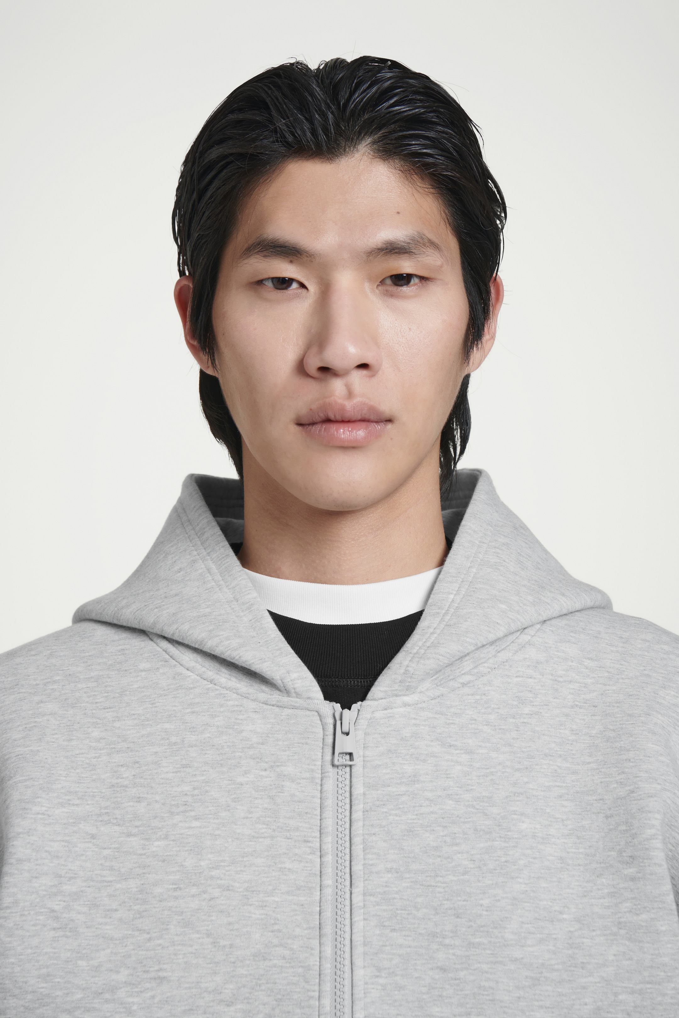 Größeres Bild anzeigen: OVERSIZED-KAPUZENJACKE AUS SCUBA-JERSEY - GRAU - Men | H&M AT 6