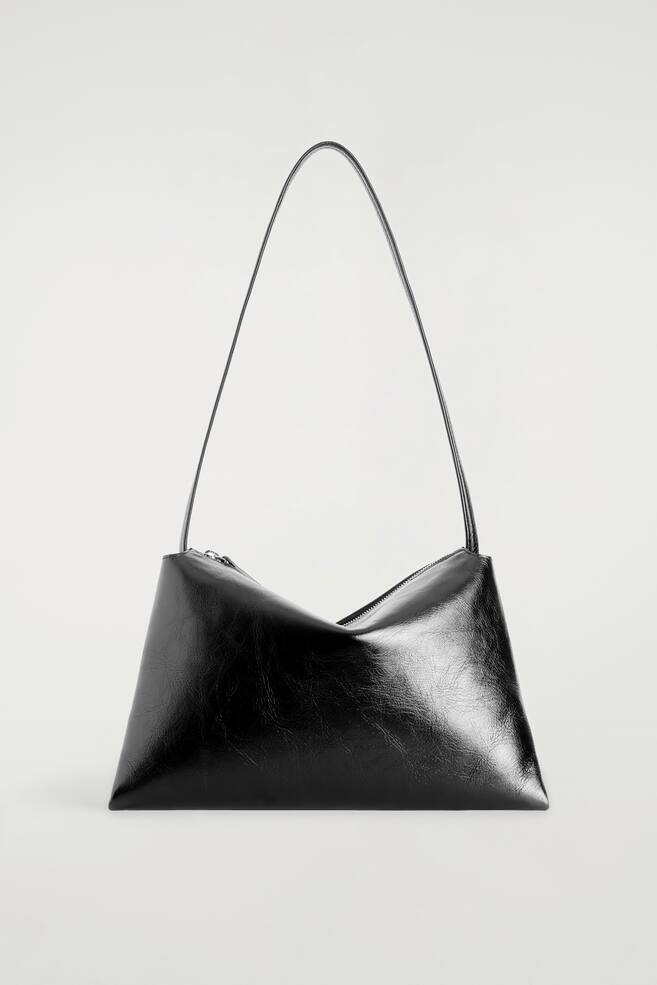 PAVILION SHOULDER BAG - LEATHER - BLACK - 1